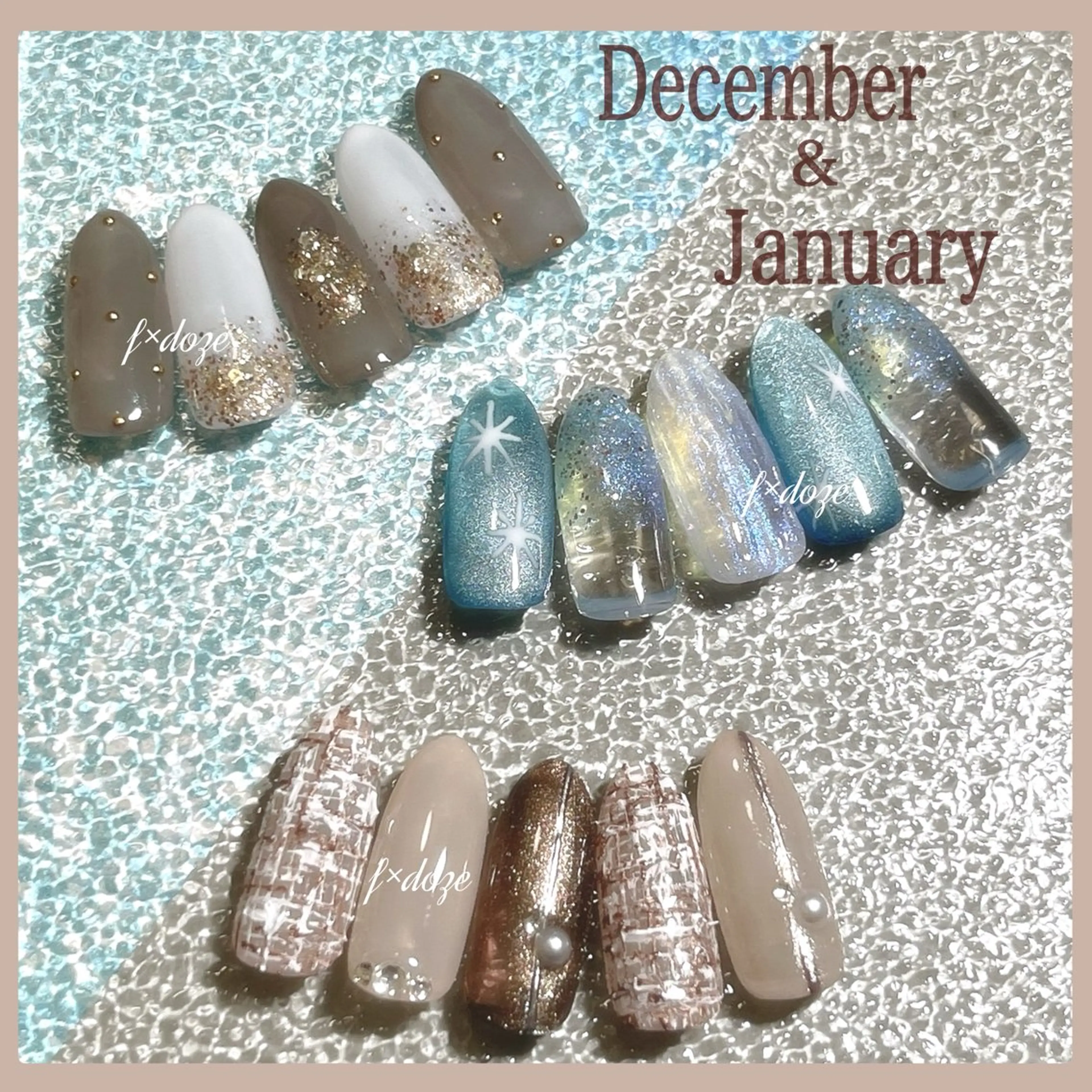 ネイル Fxdoze〜エフバイドゥーゼ所属・fxdoze Manakaのネイルデザイン