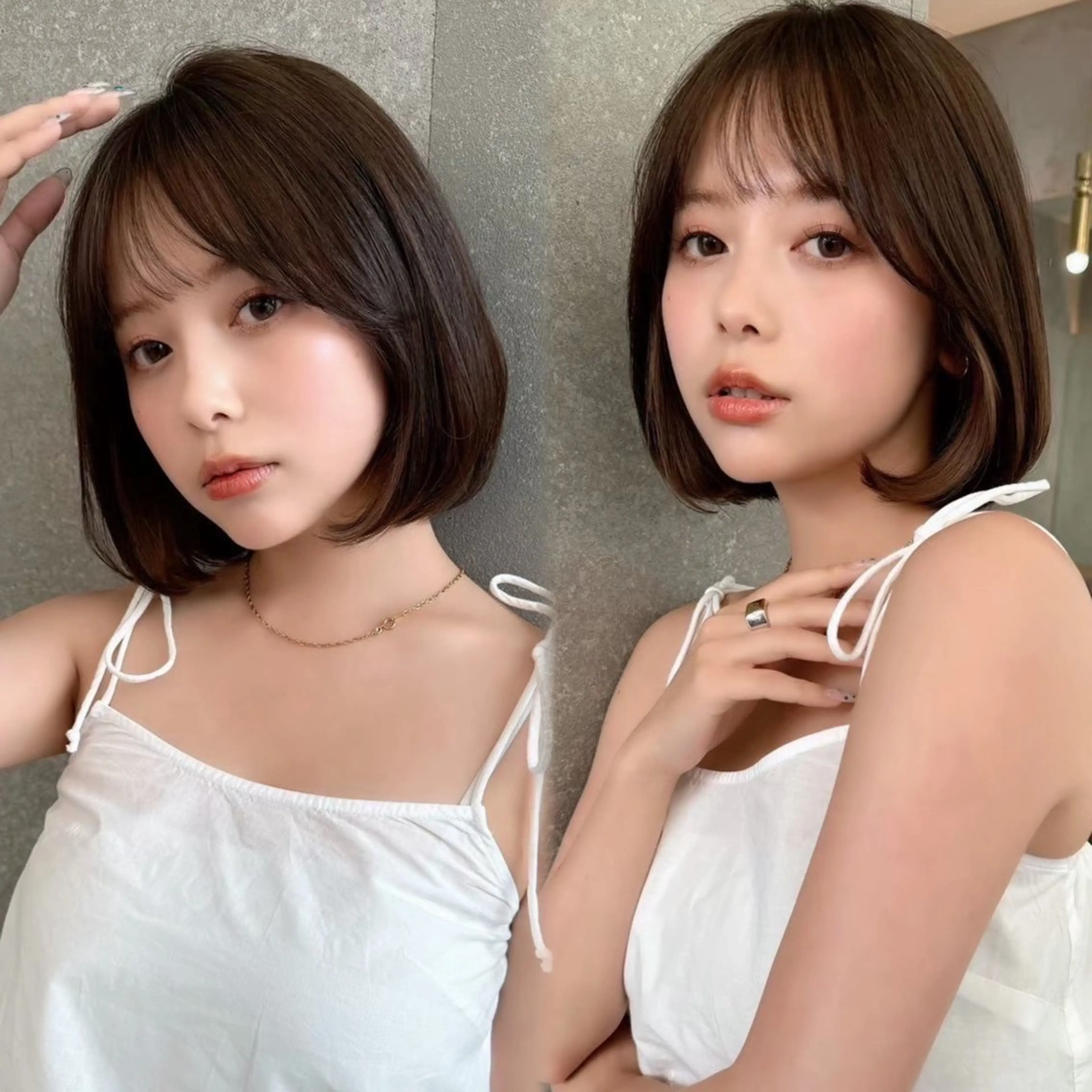 韓国ヘア/美髪矯正/ Haruna🦋のヘアスタイル