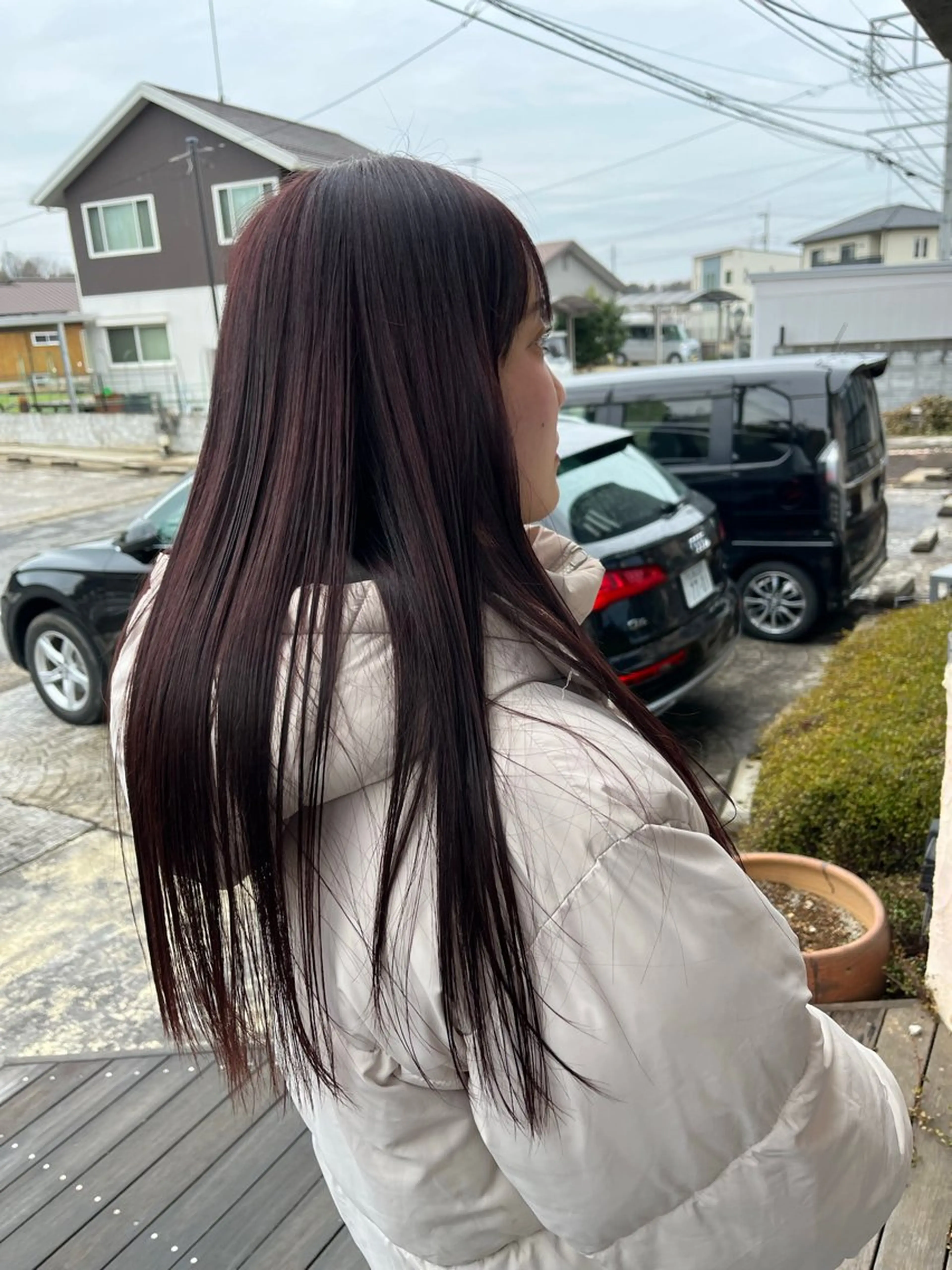 ロング 糸賀 蒼天のヘアスタイル