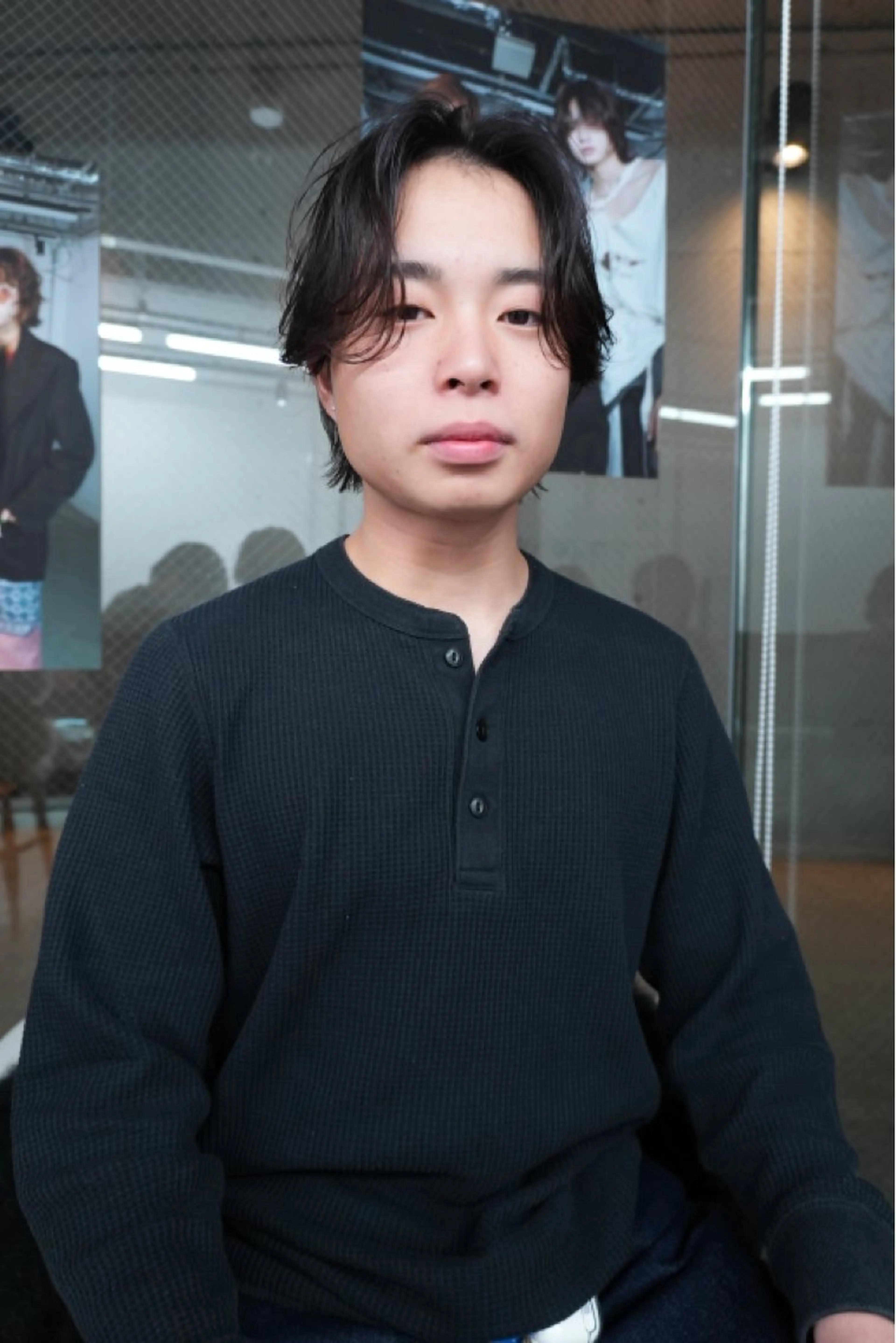 ショート パーマ メンズ カット パーマ トリートメント ヘアセット Pia/KIRIA /福岡美容室のヘアスタイル