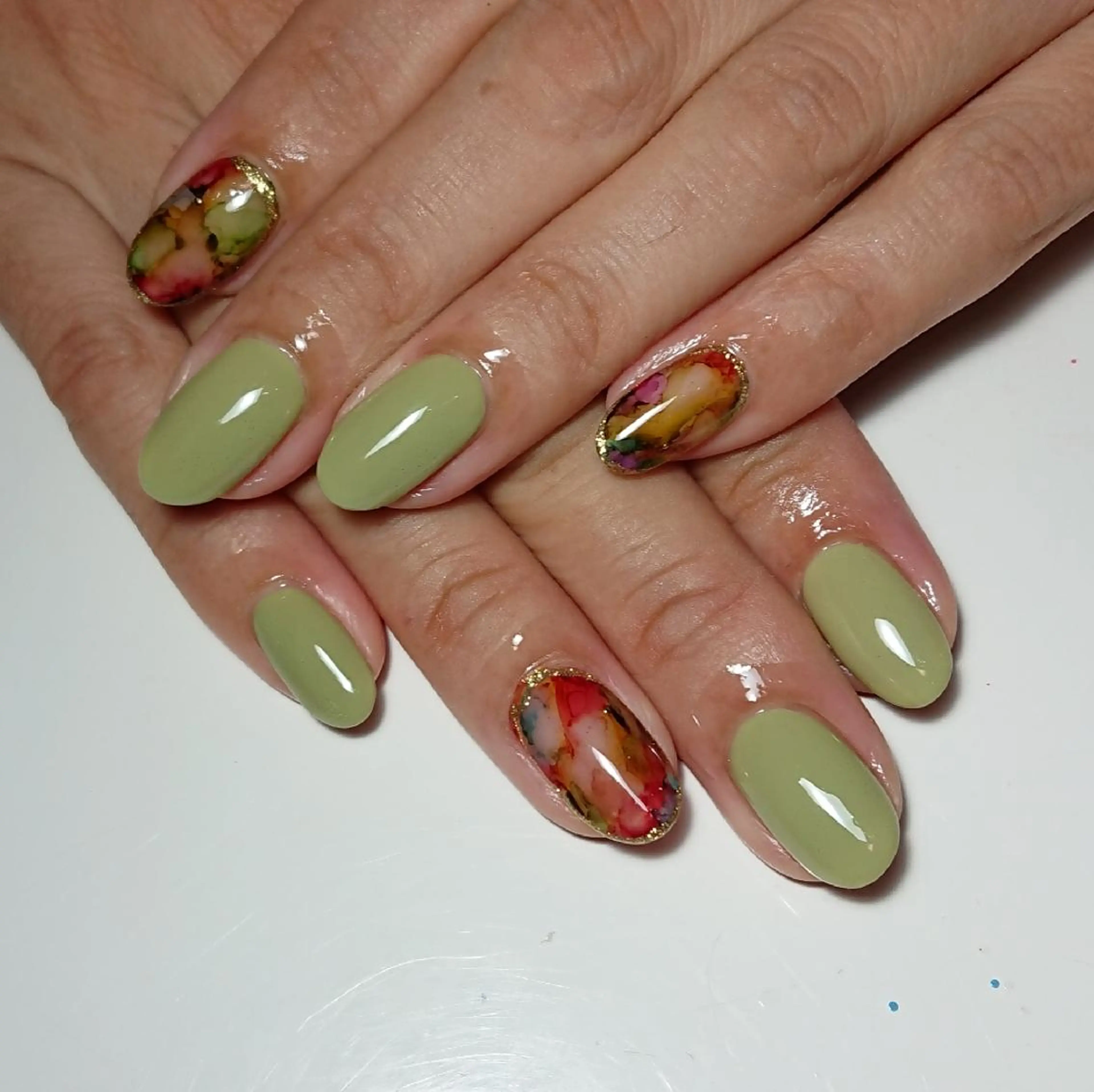 ネイル 下妻市ﾈｲﾙｻﾛﾝ M_styleのネイルデザイン