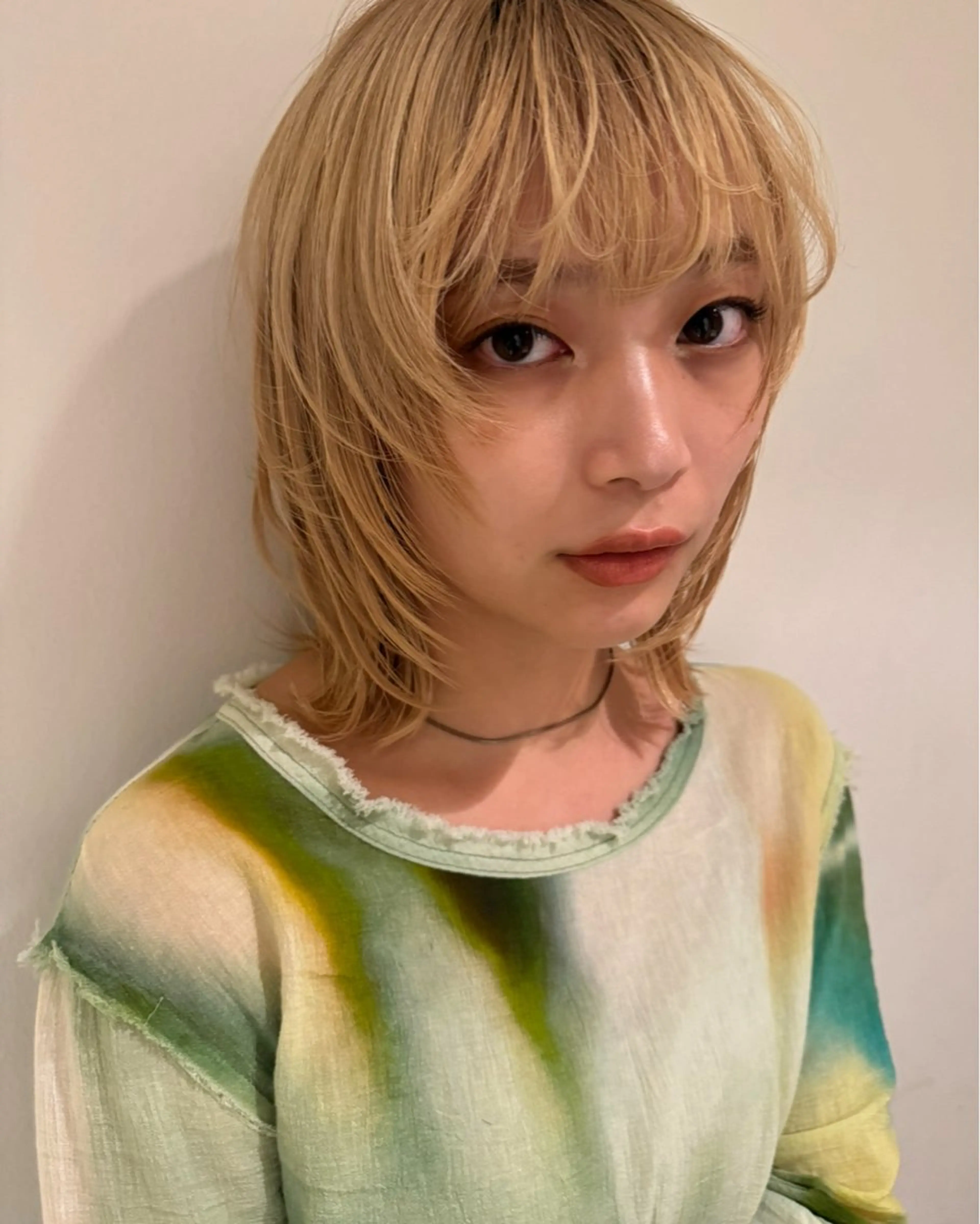 ミディアム 田淵 愛里のヘアスタイル