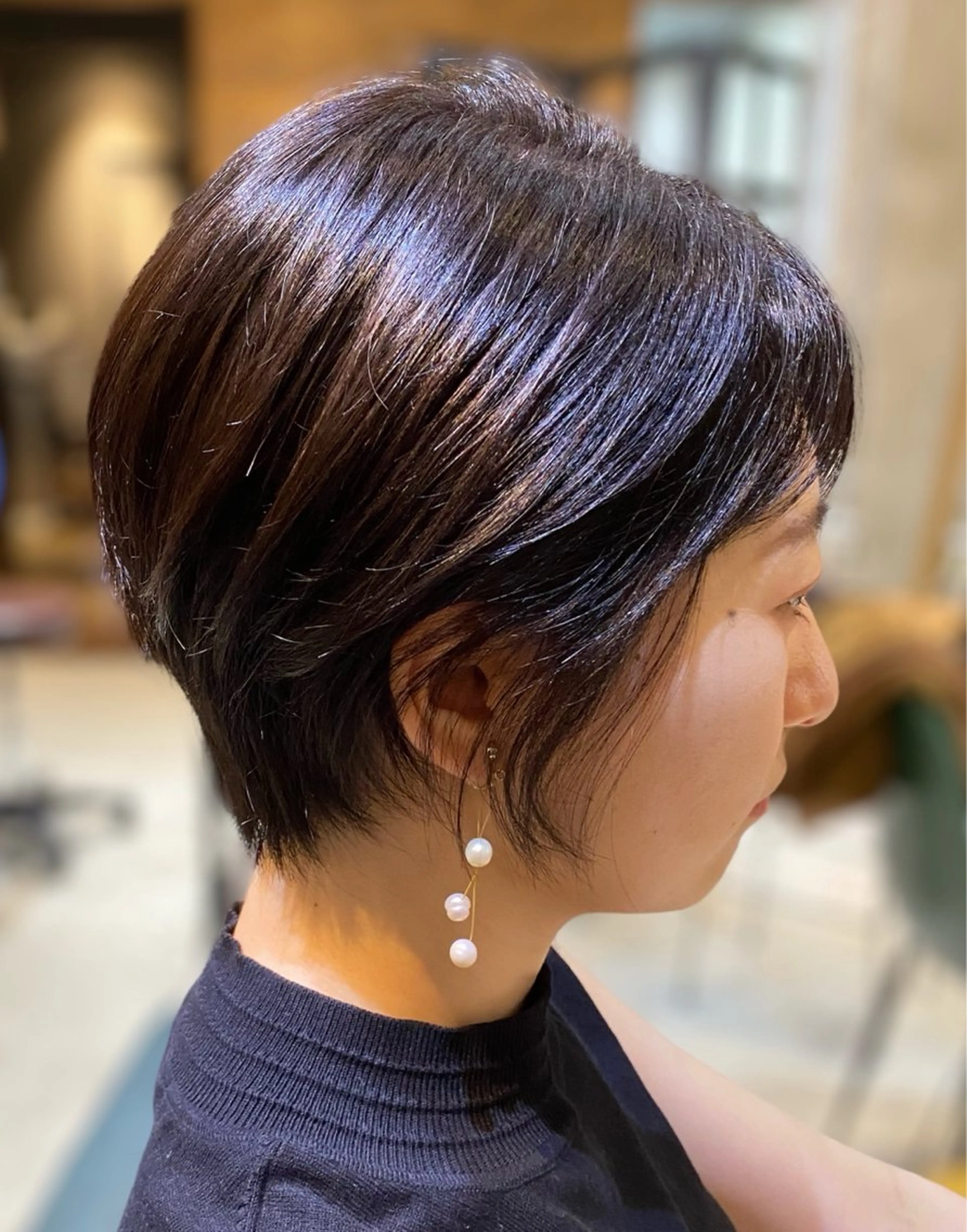 ショート ショートヘア 小顔カット カット ヘアカラー パーマ トリートメント glowm by affect所属・glowm店長 加藤翔太のヘアスタイル