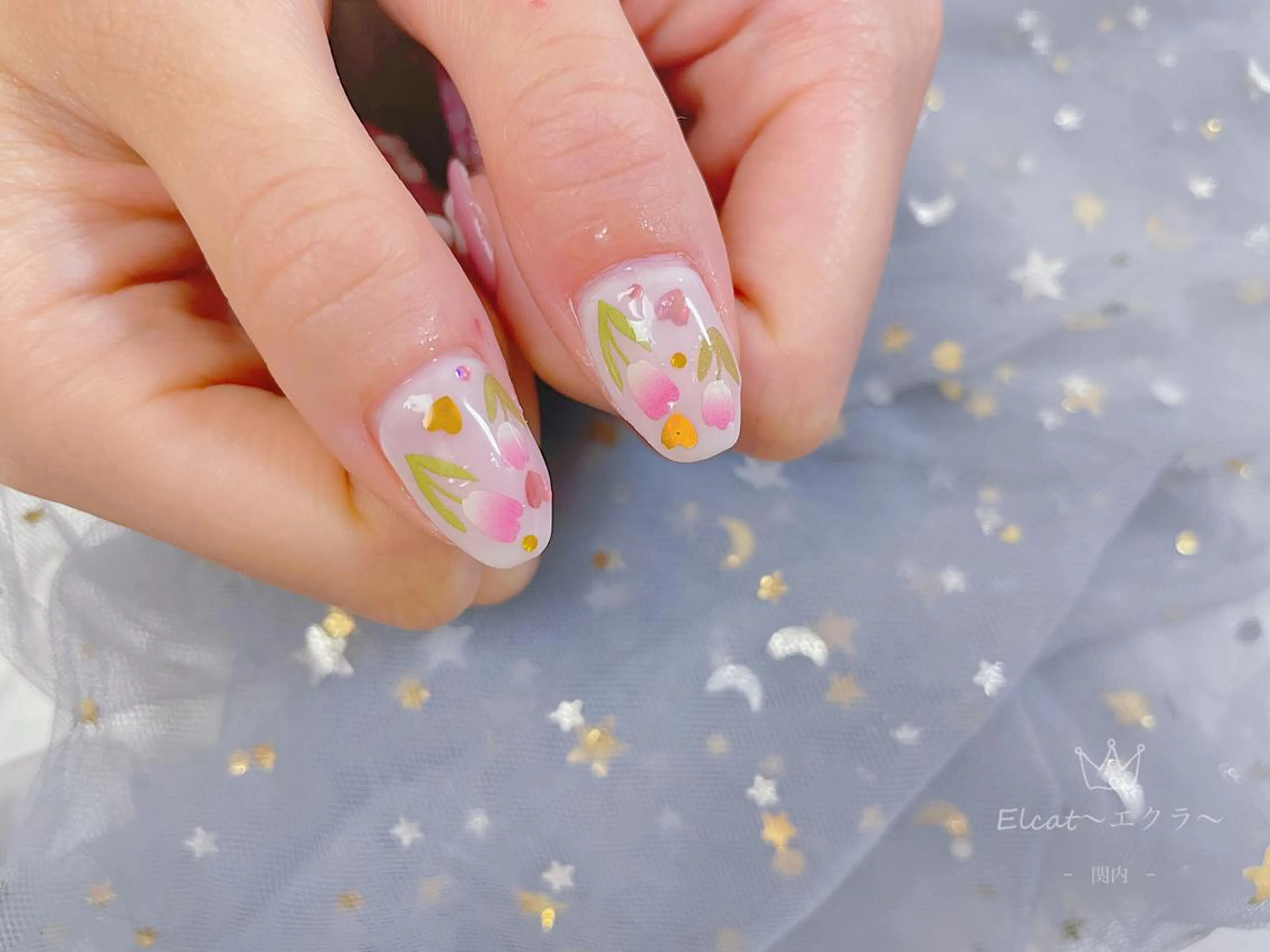 ネイル ハンドネイル ネイルサロンエクラ 🫧Shizukaのネイルデザイン