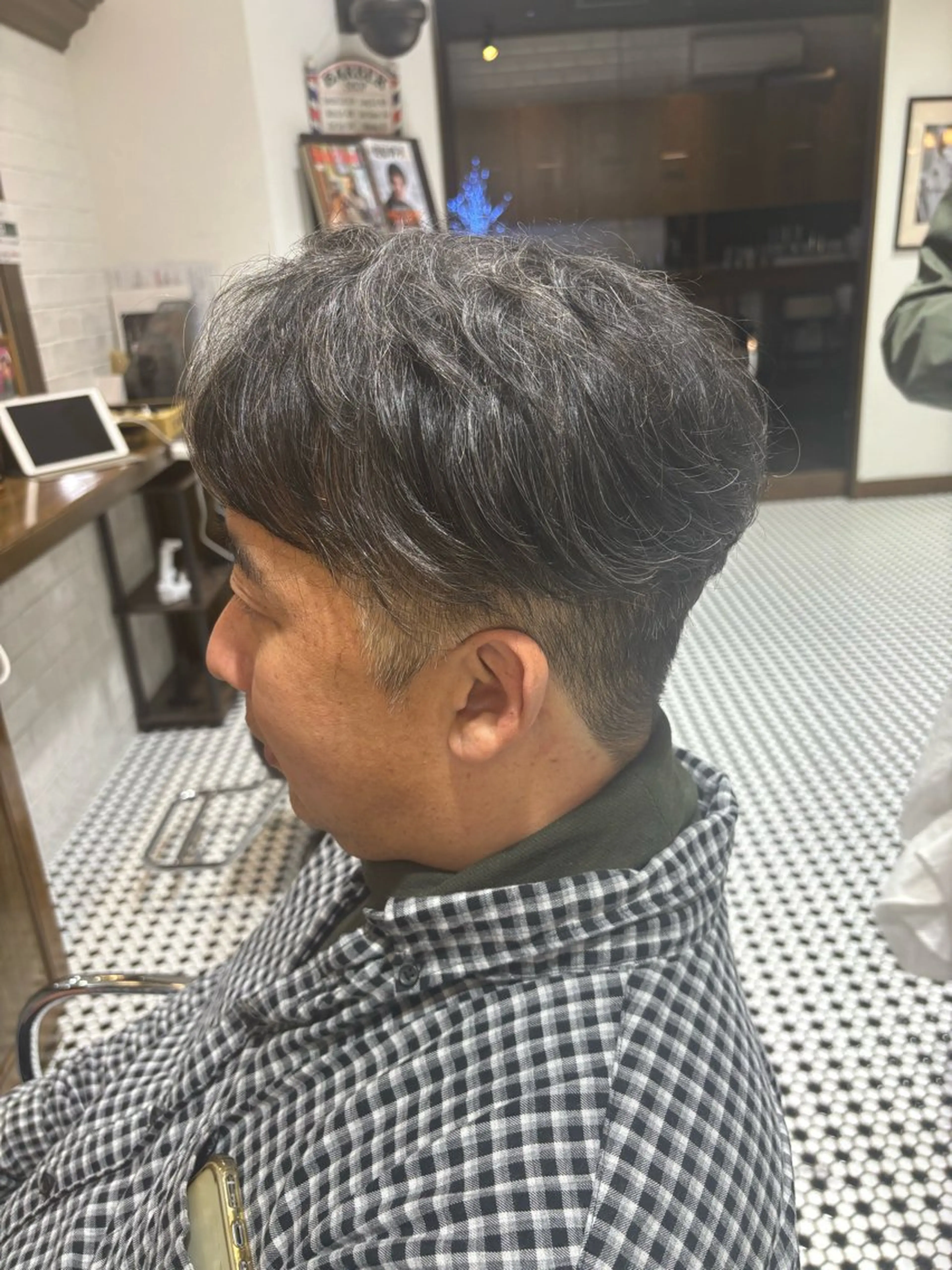 メンズ レイヤーカット/艶髪 /パーマaikoのヘアスタイル