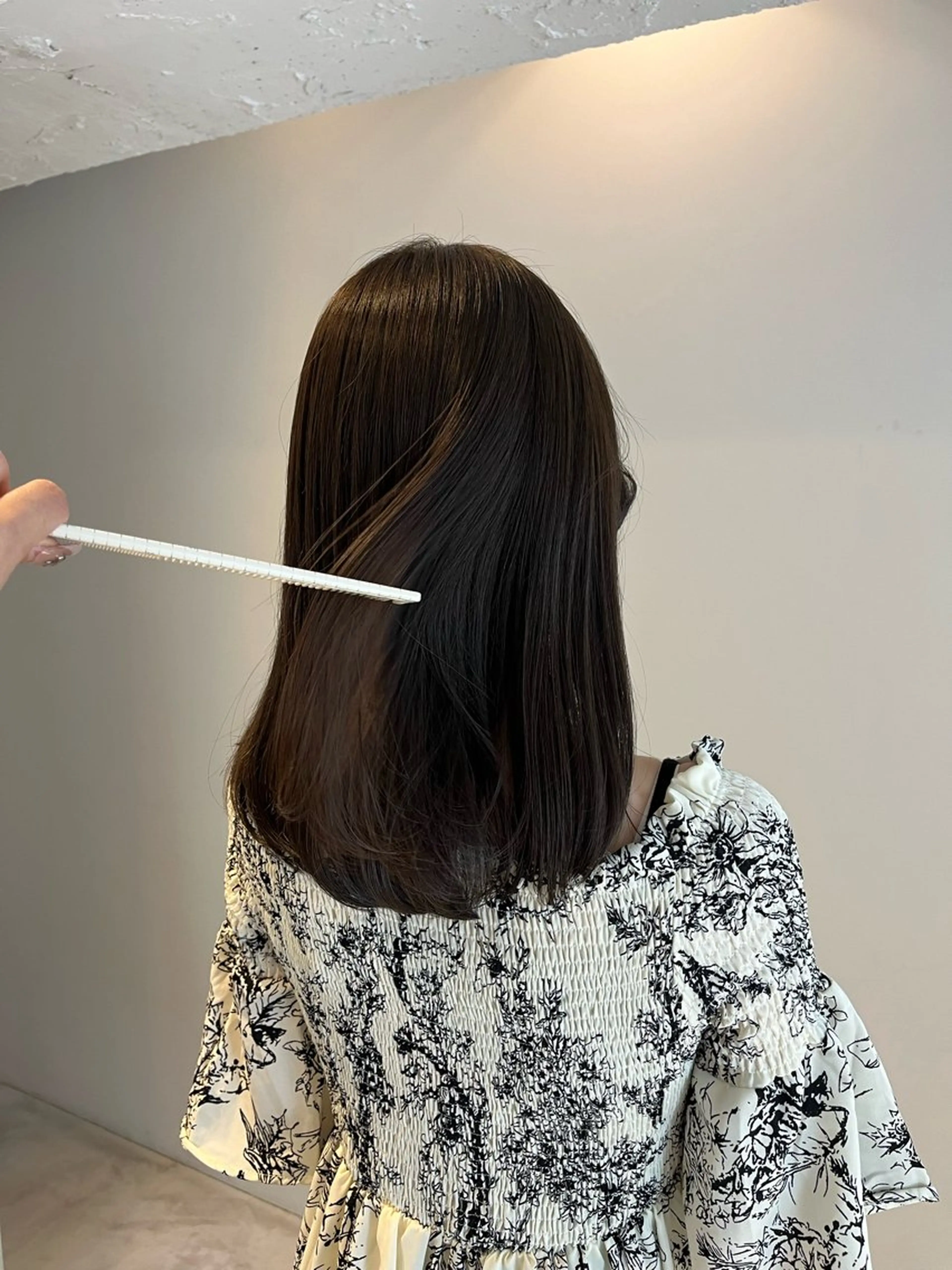 ミディアム ALLYS 渋谷店所属・最高級の艶のある カラーmei🎨のヘアスタイル