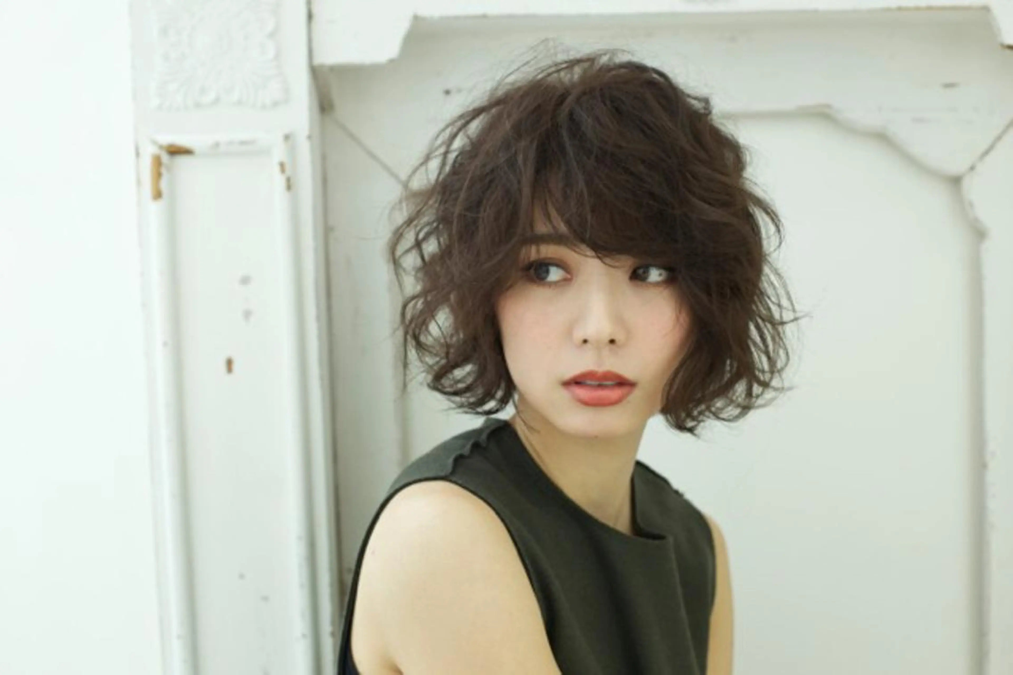 ショート 艶カラー/フェイス レイヤー/たむのヘアスタイル