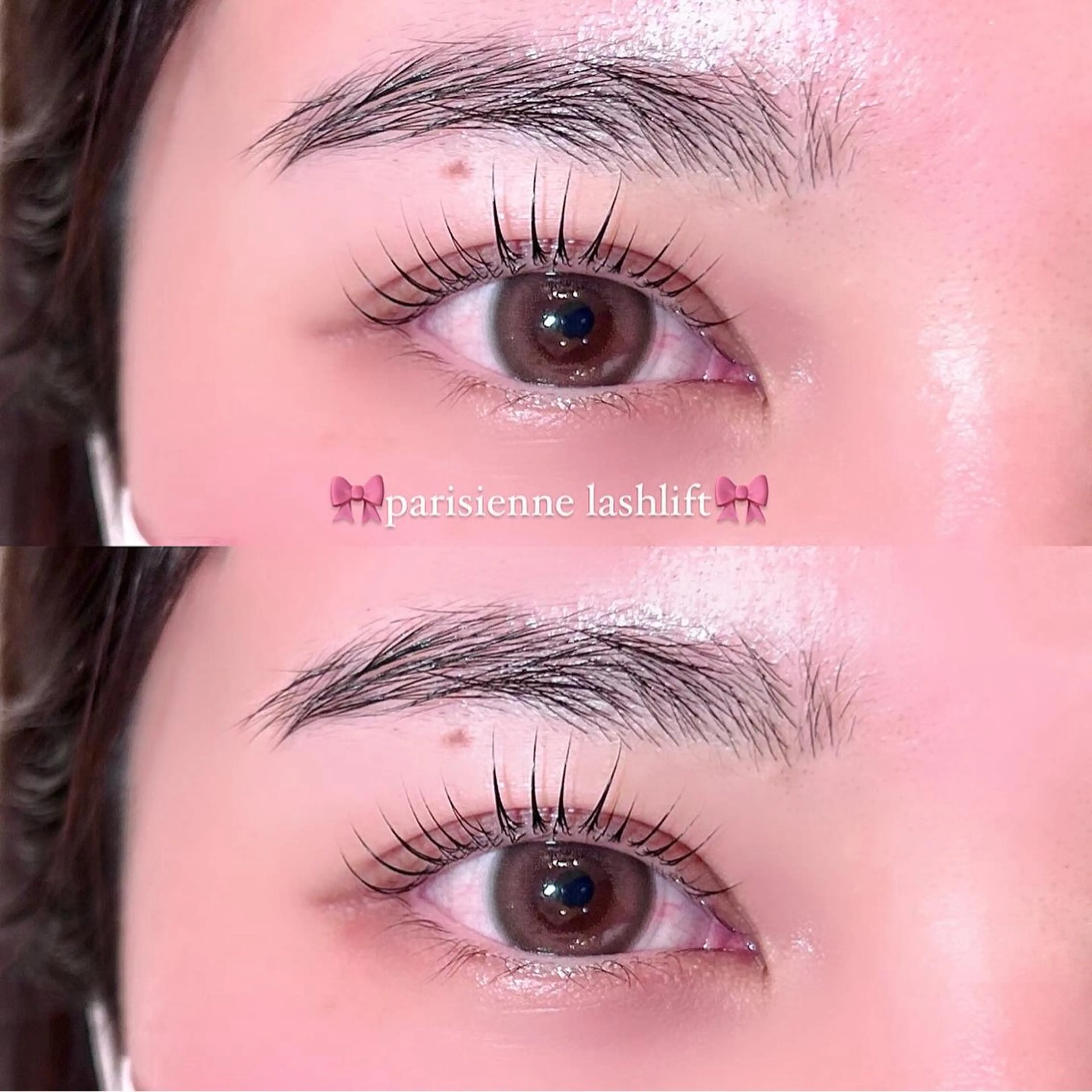 マツエク・マツパ パリジェンヌラッシュリフト マツパ yur西梅田 Hinaのマツエク・マツパデザイン