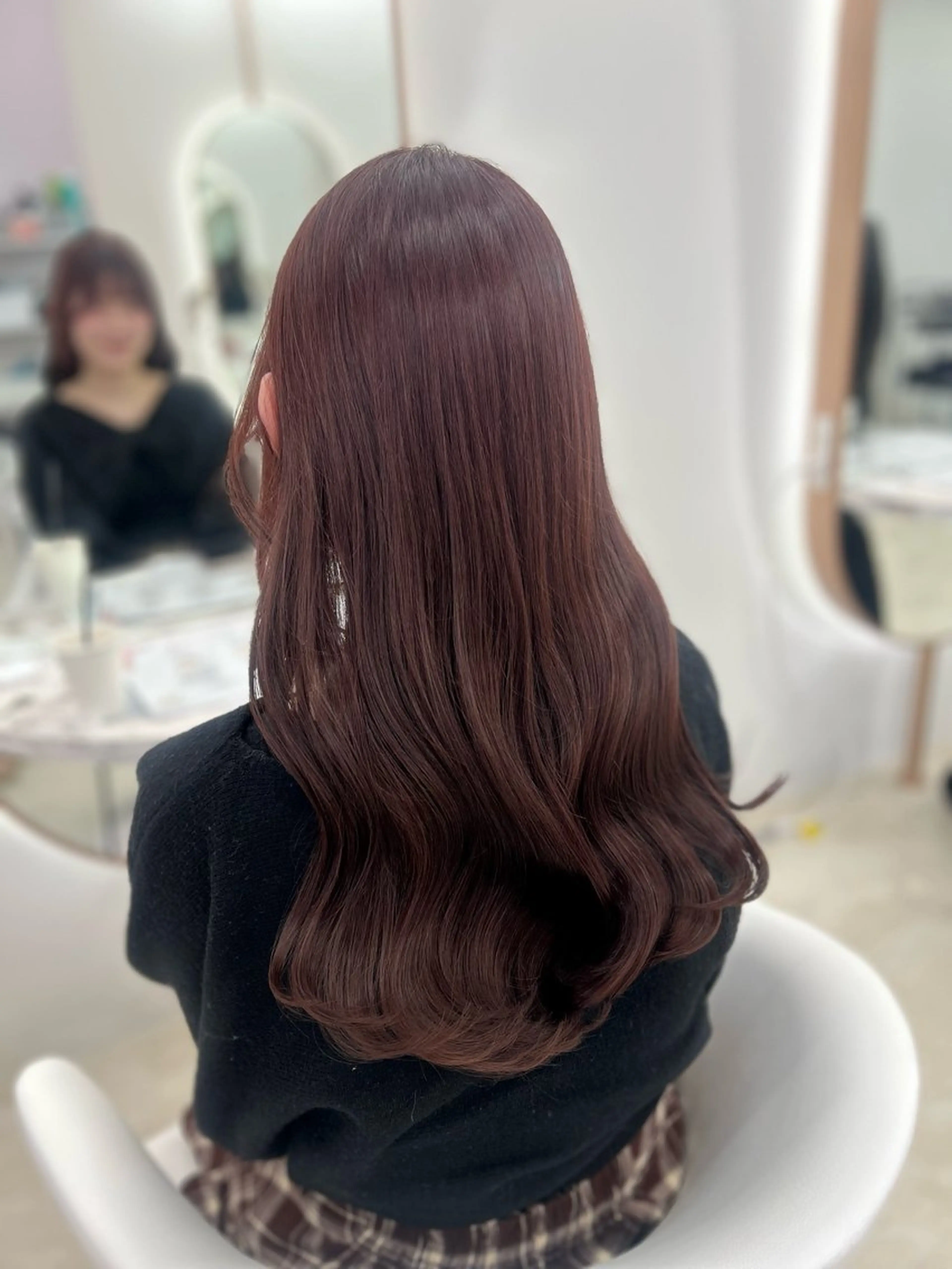 カラー カット ヘアカラー 暖色/艶カラー/ エクステ/ユリヤのヘアスタイル