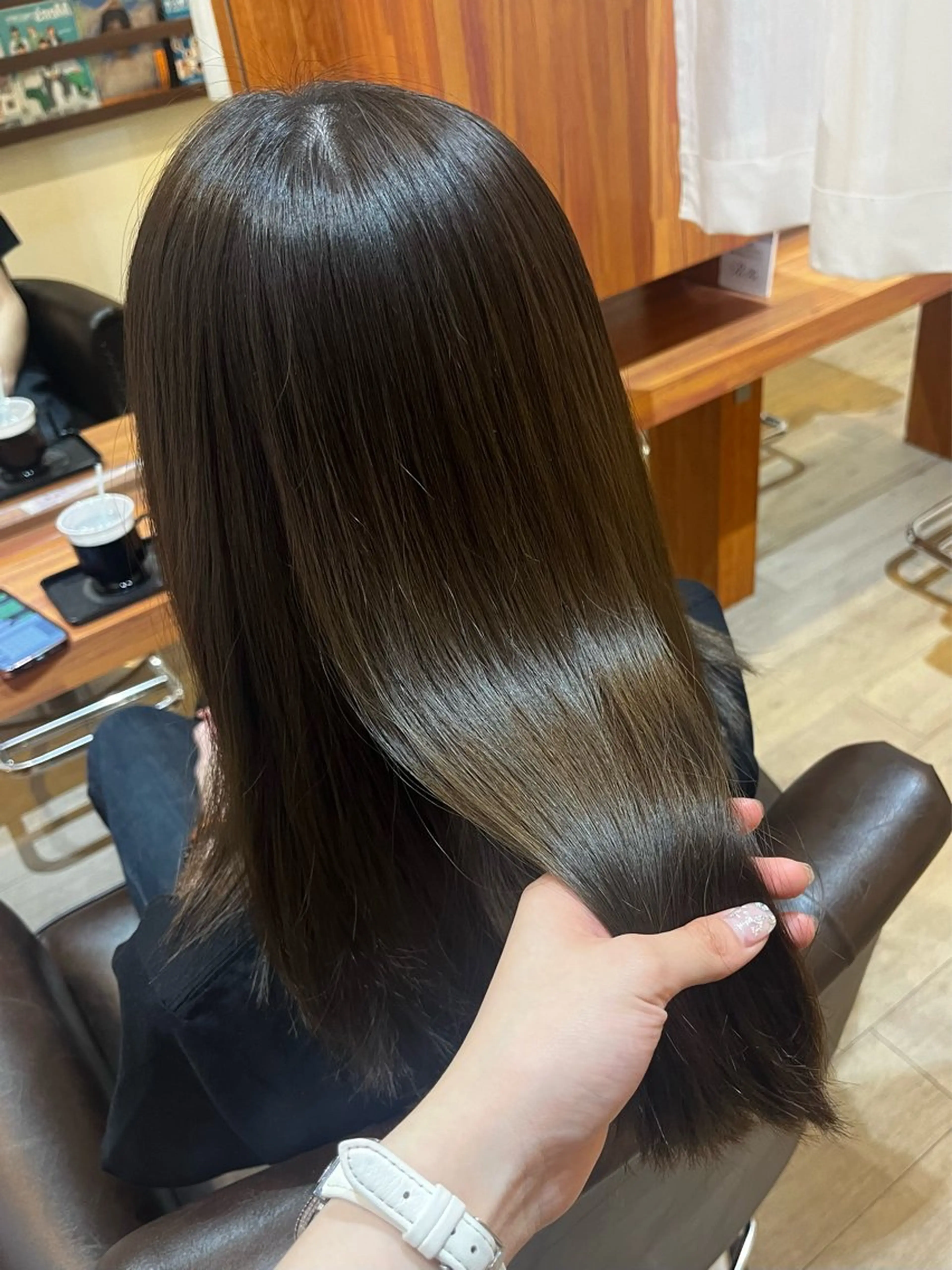 カラー 髪質改善 misaki/透明感 カラー/尼崎美容室のヘアスタイル