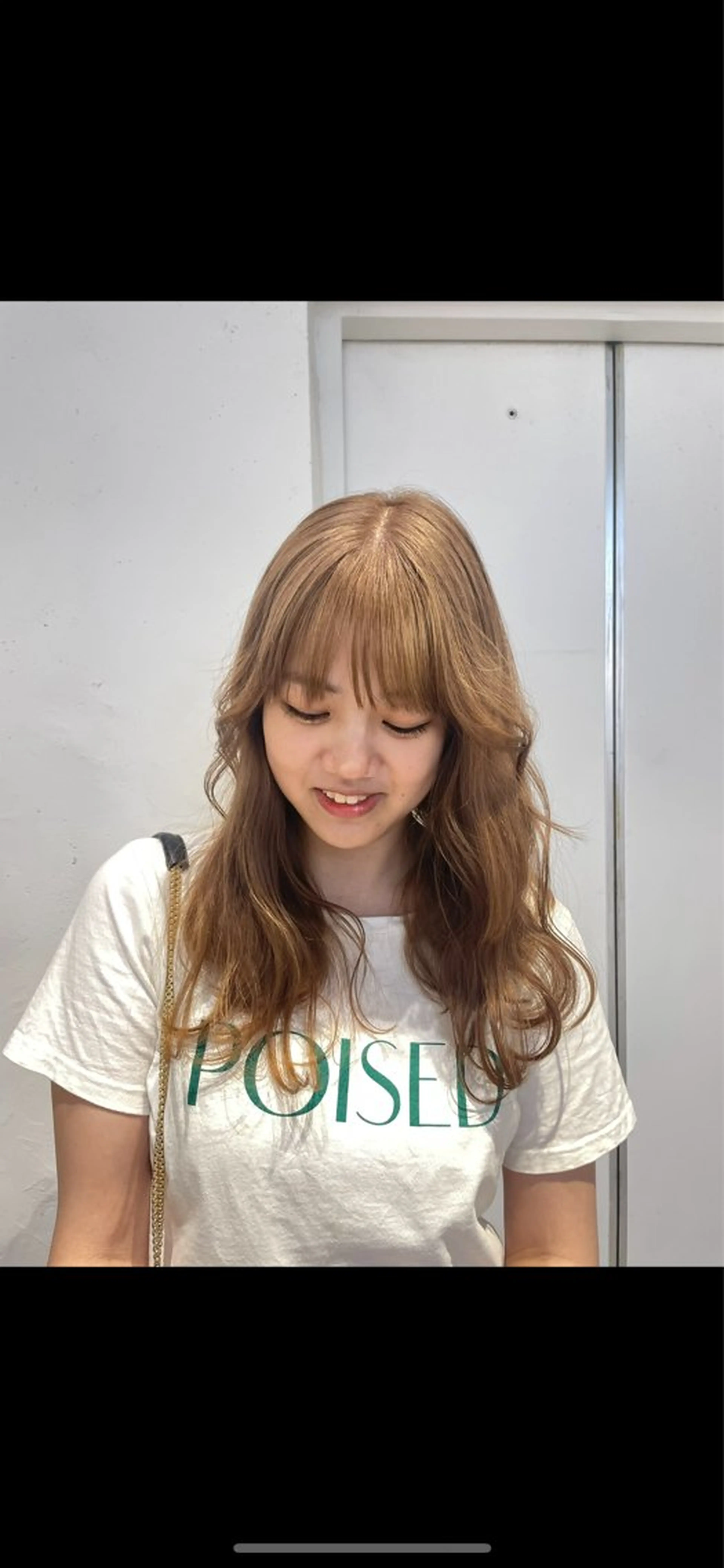 ロング カラー ヘアカラー 🌟暖色系ハイトーン 🌟AIのヘアスタイル