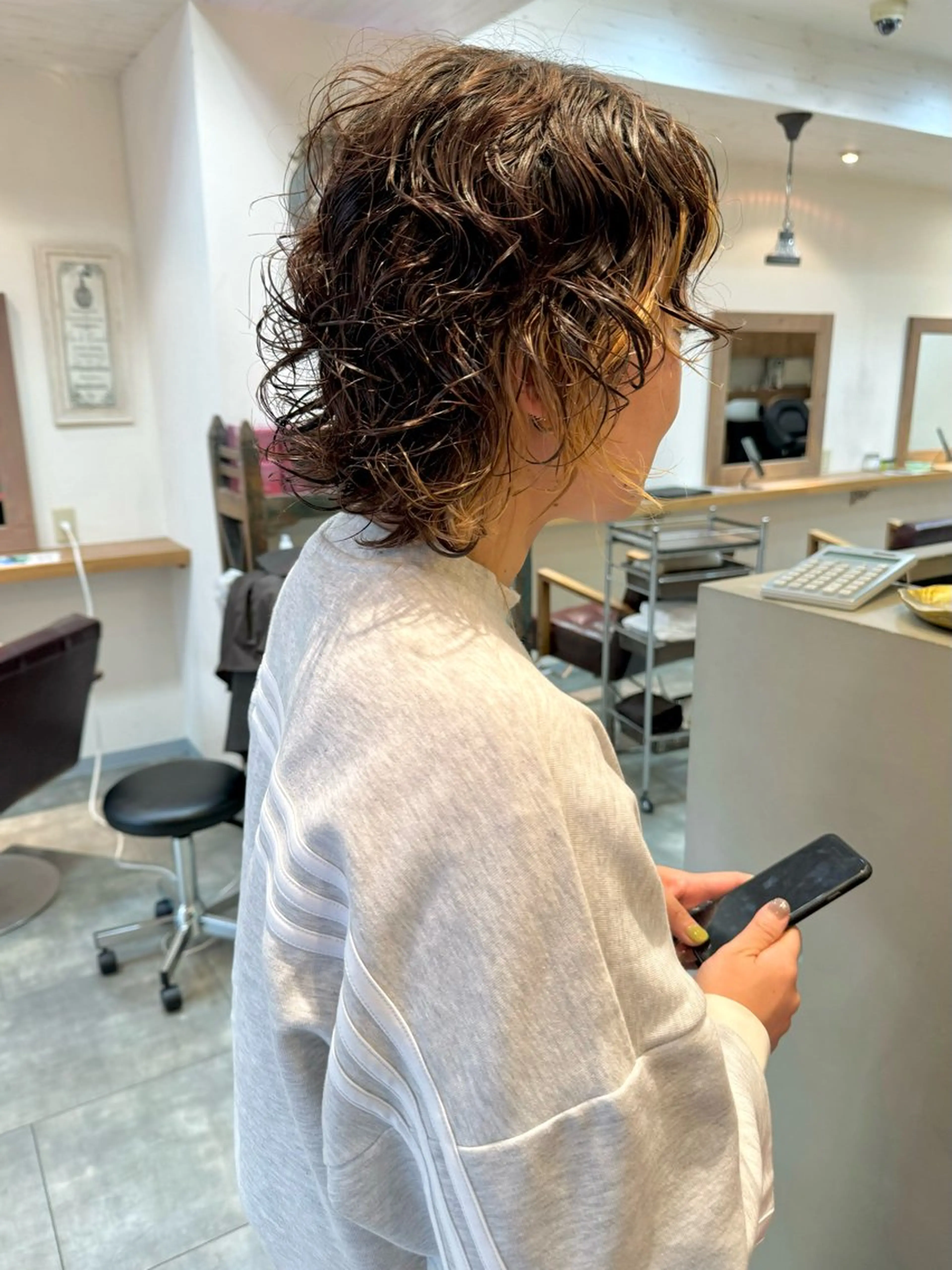 ショート パーマ カット パーマ gotoday shaire salon 神戸三宮所属・ショート/パーマ/ MIOのヘアスタイル