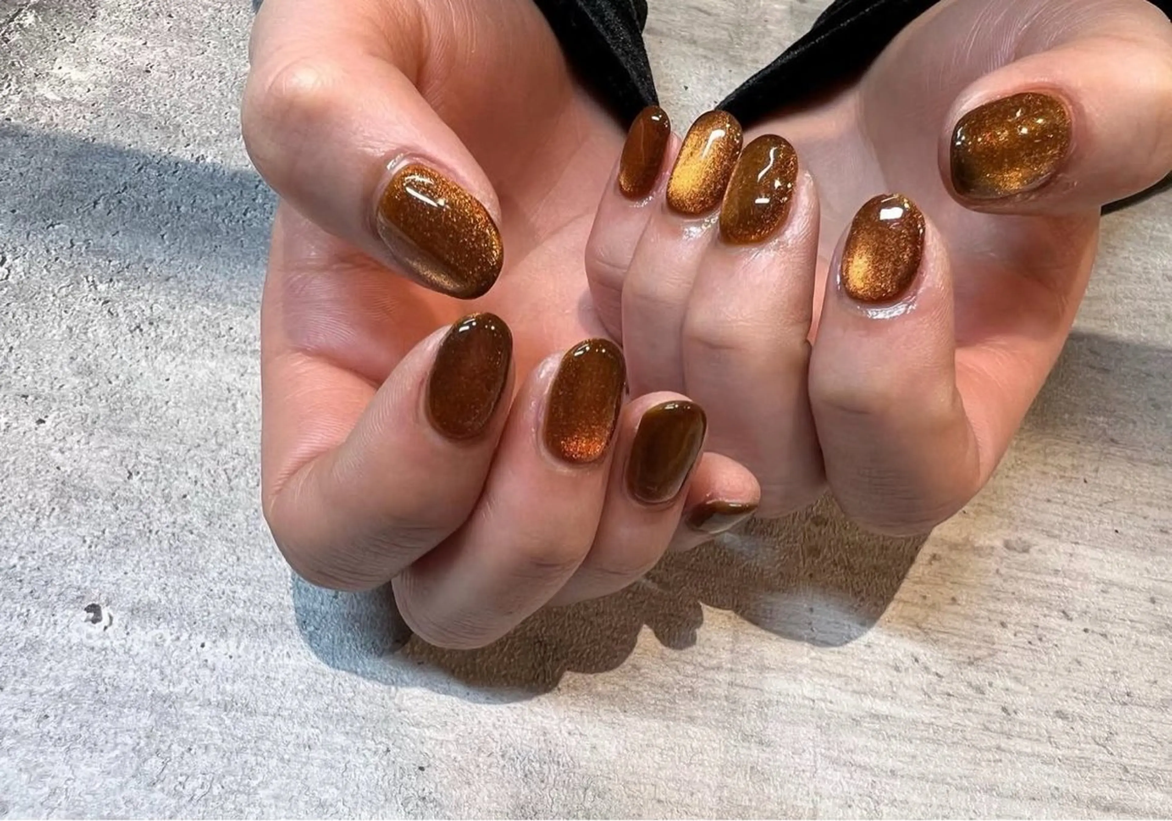 【ワンカラーネイル】の写真