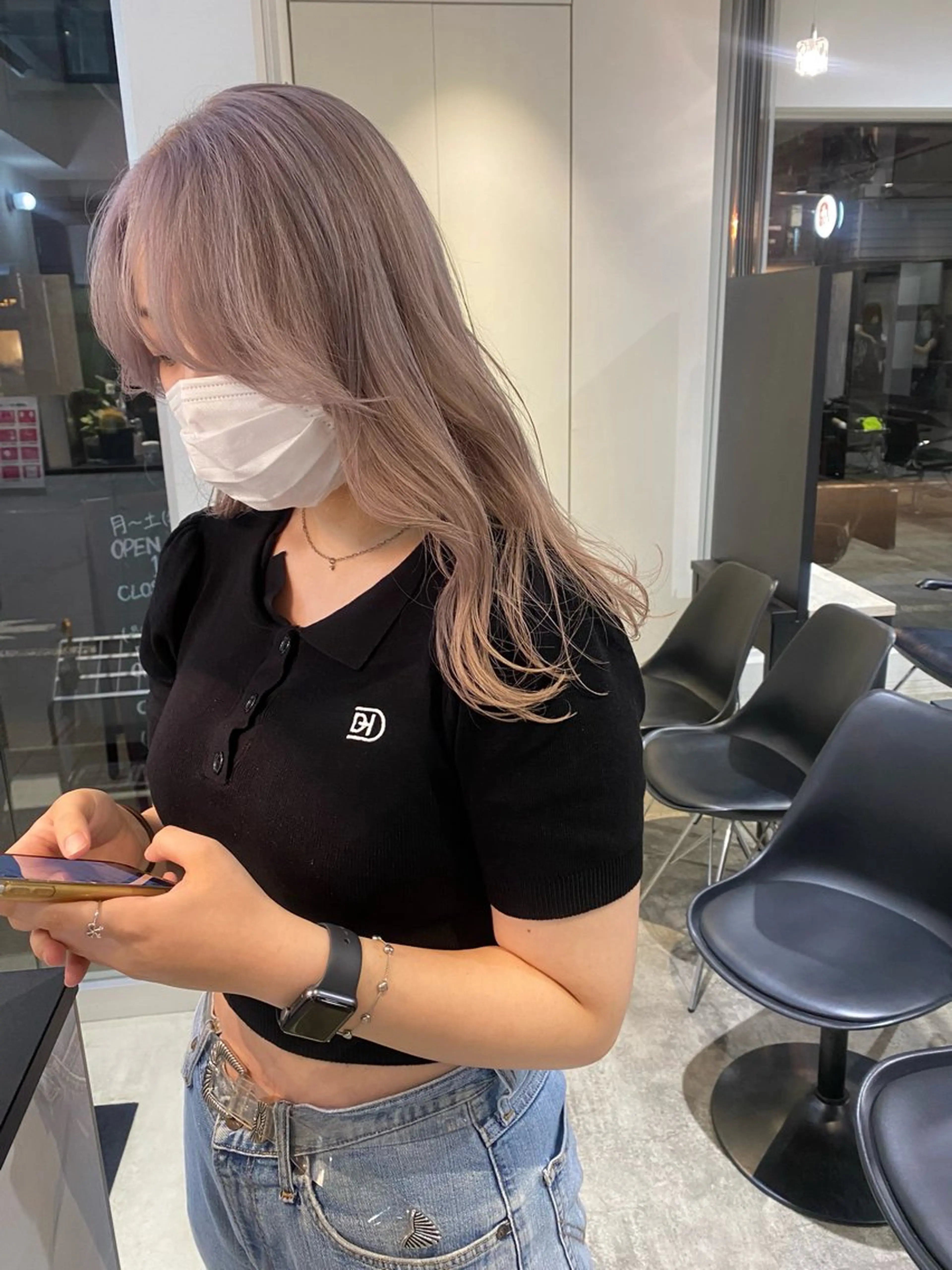 ロング カラー 池袋/透明感カラー 🎀Yuri🎀のヘアスタイル