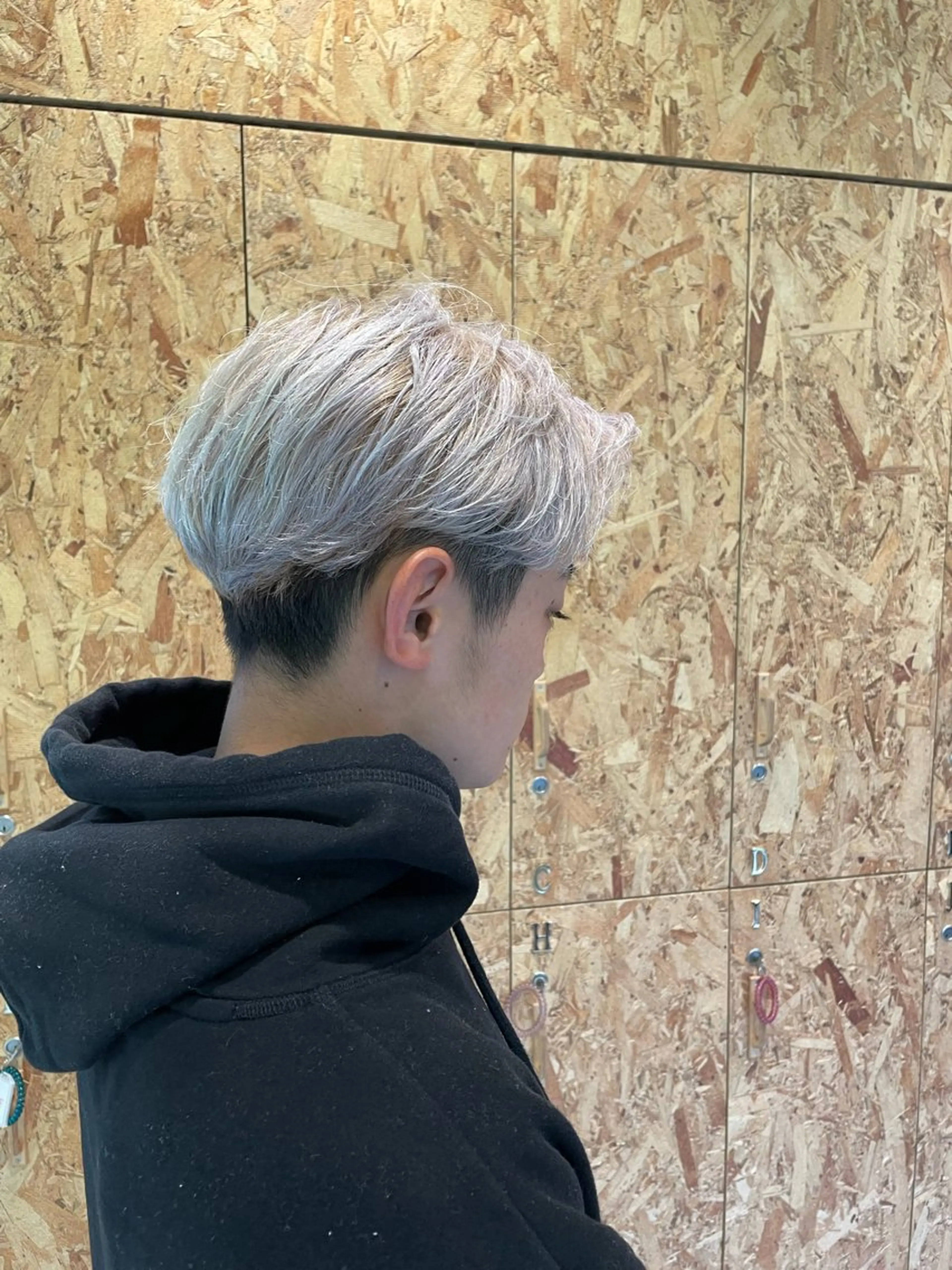 ショート カラー メンズ 平野 拓海のヘアスタイル