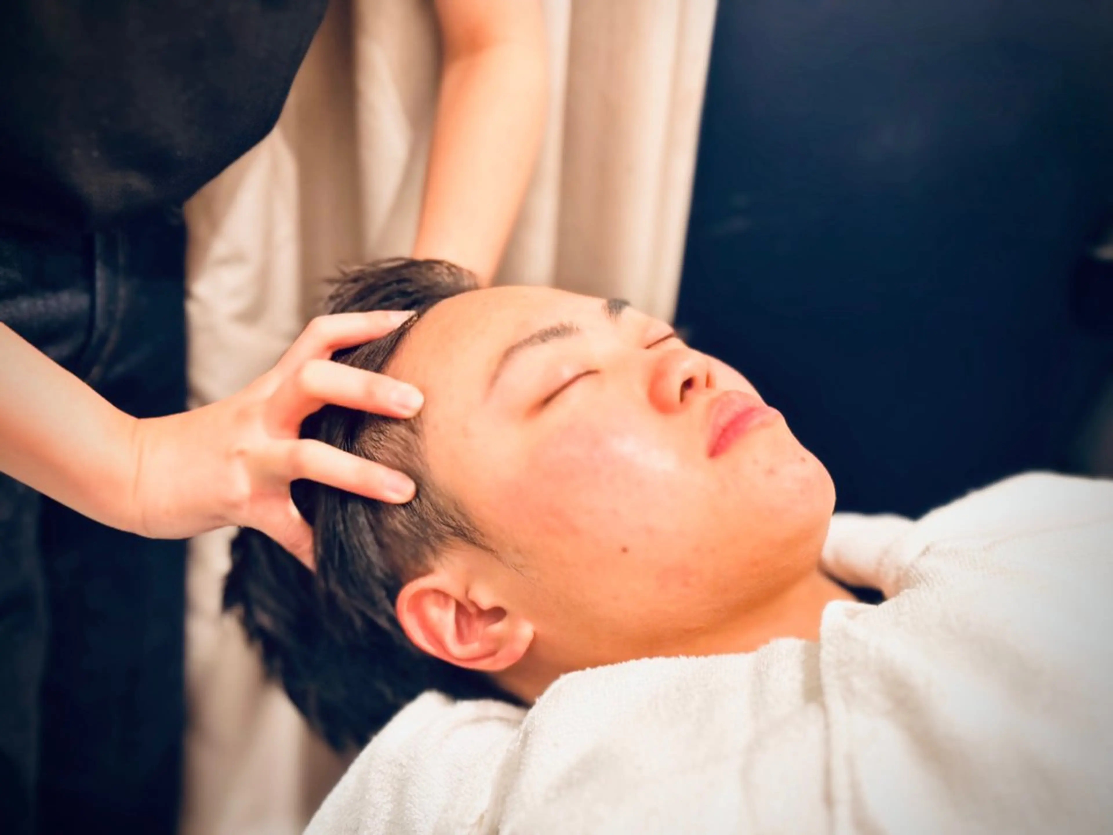 【ひんやり爽快】カットフルコース＋アイスヘッドスパ🧊❄️の写真