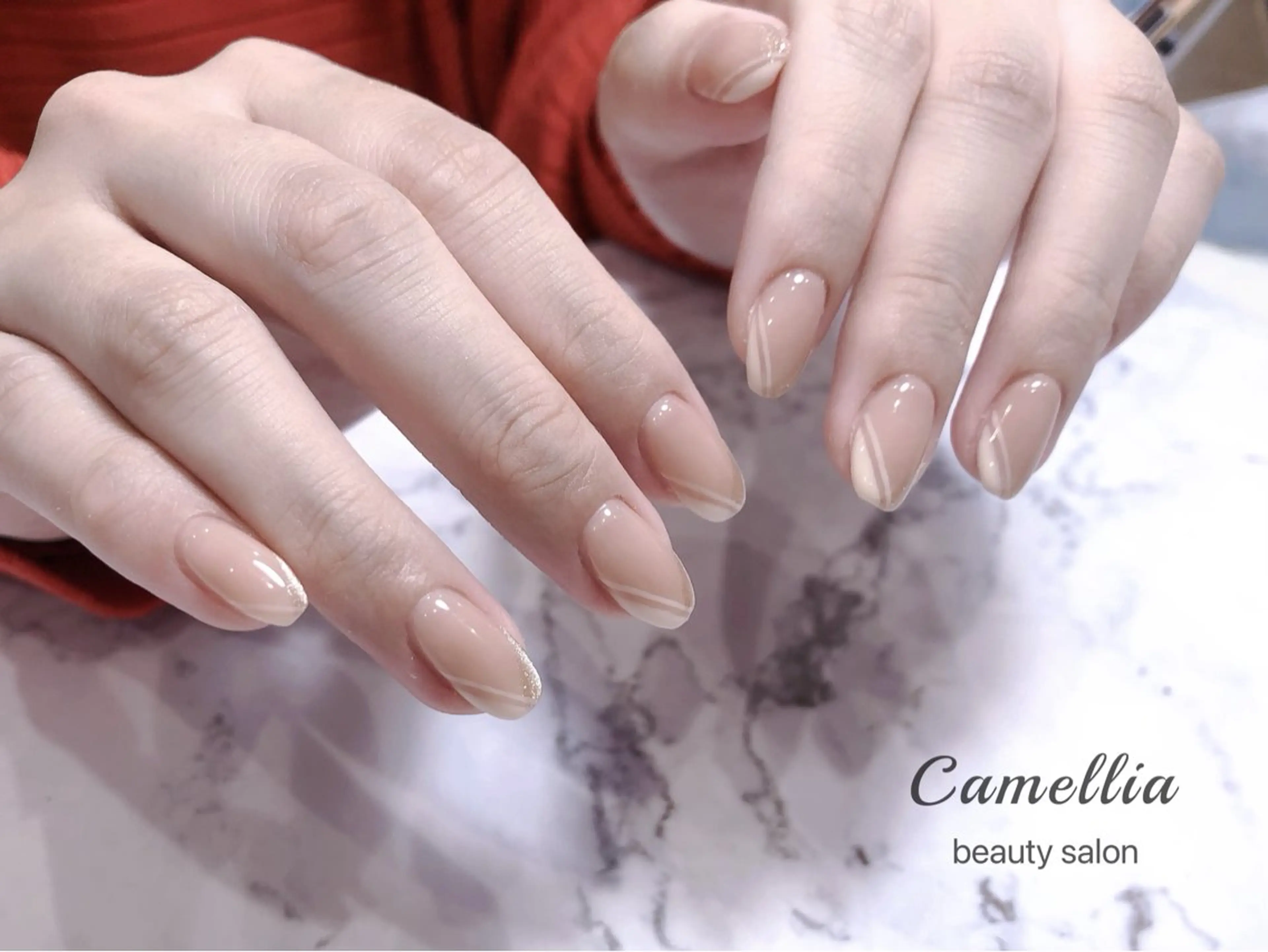 ネイル ハンドネイル ハンドケア Camellia nail salonのネイルデザイン