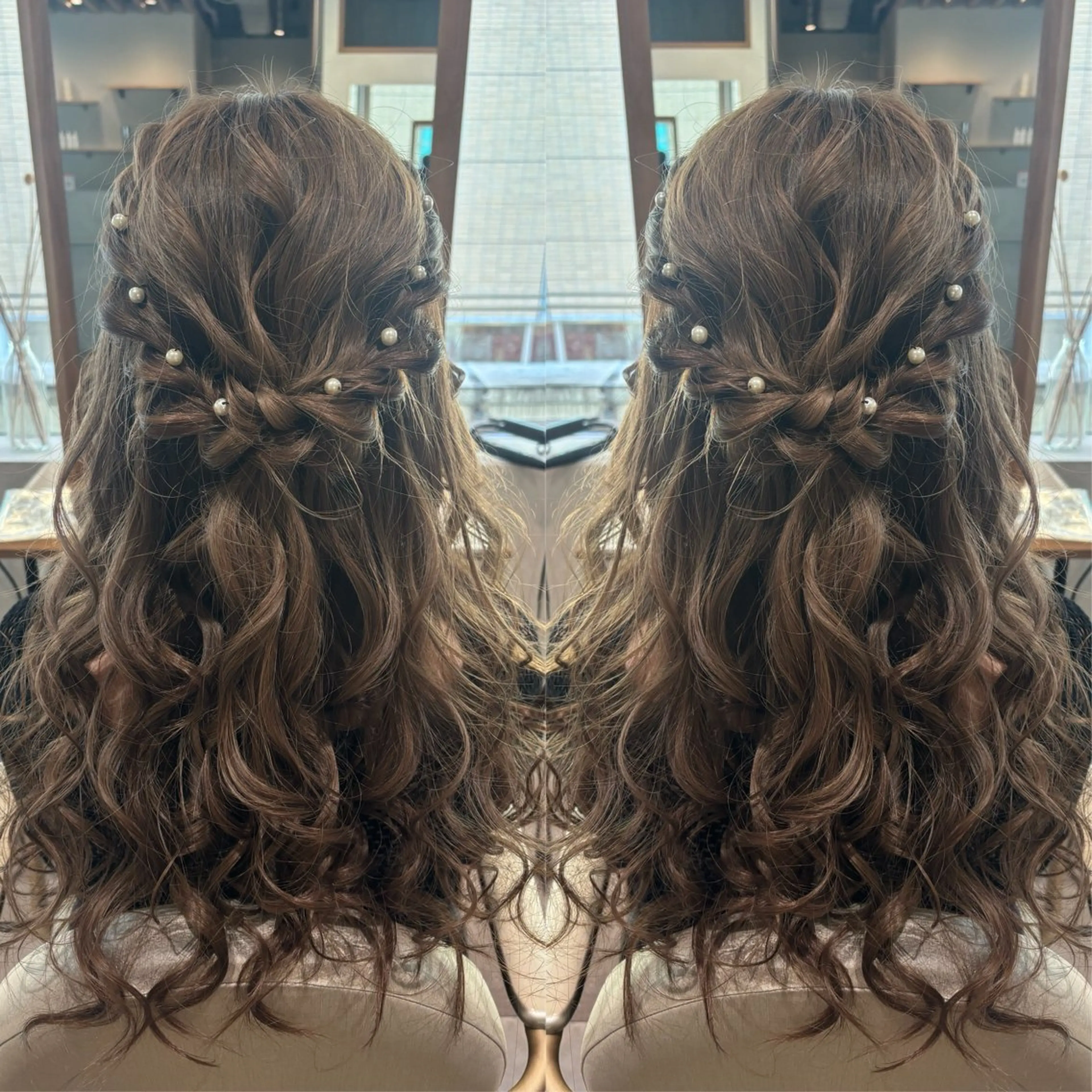 ロング ヘアアレンジ ヘアセット rita atelier 【リタ】所属・韓国hair🦋 Nanaのヘアスタイル