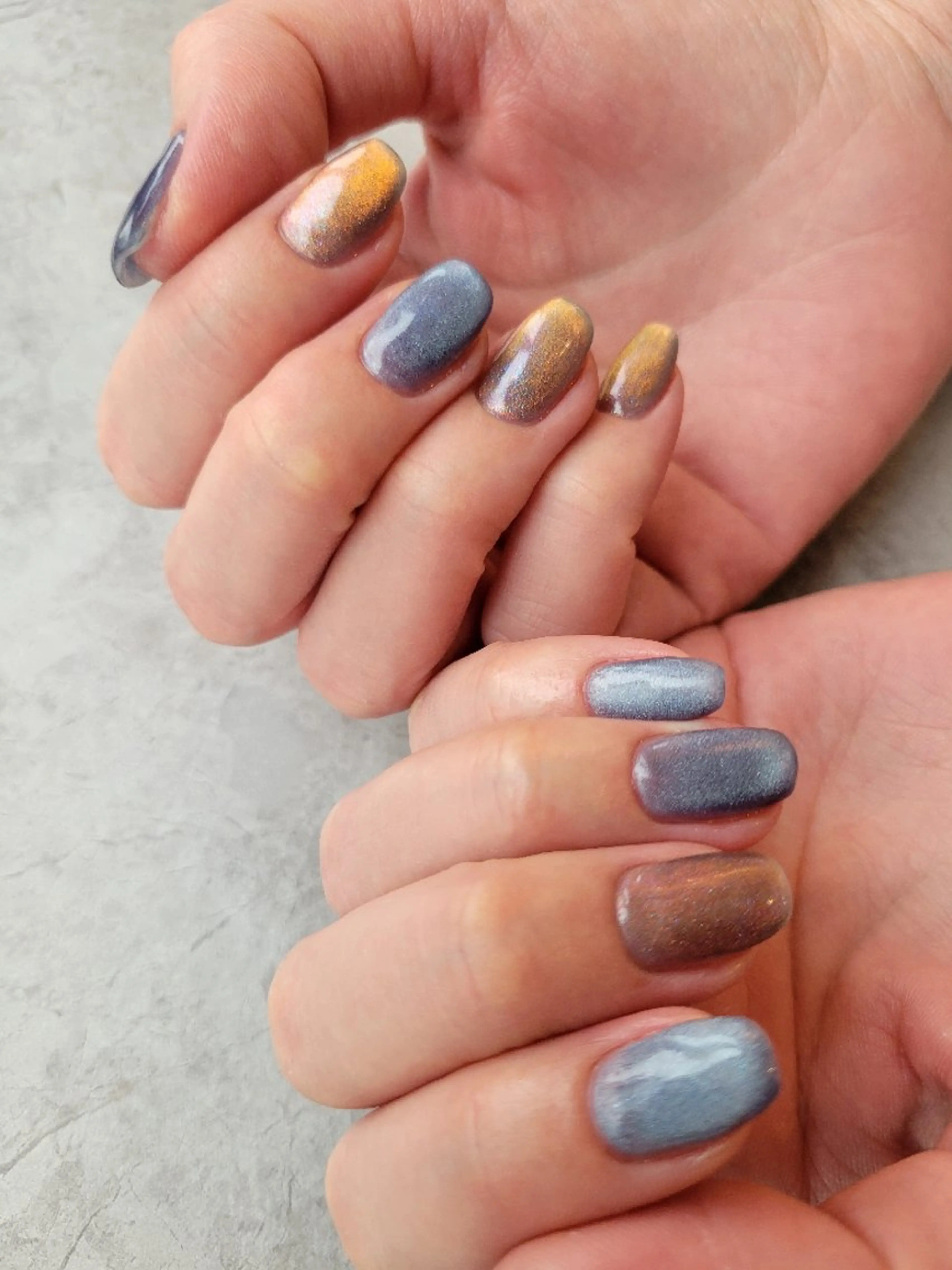 オフ無しマグネットネイル♪の写真