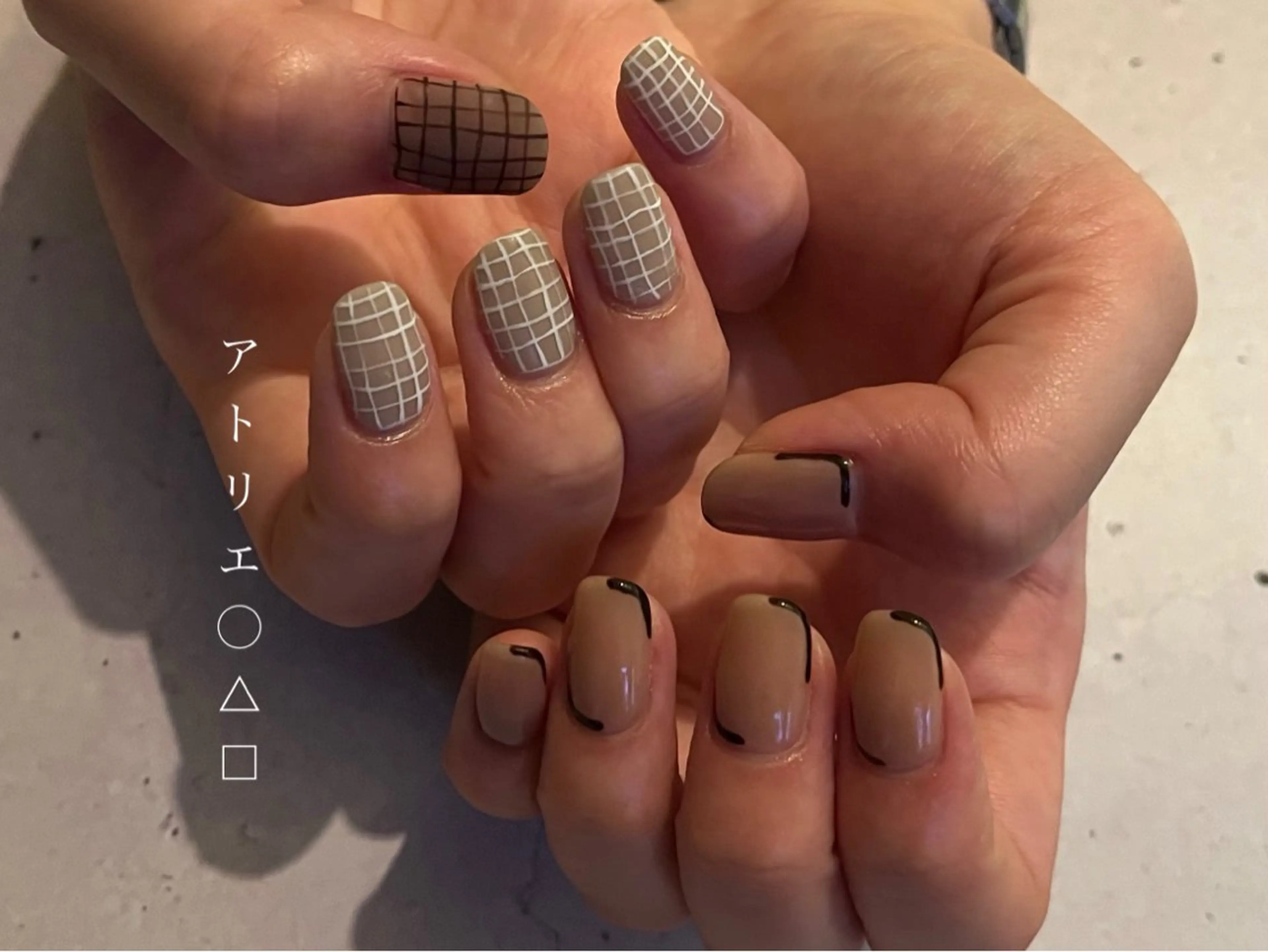 ネイル ハンドネイル アトリエ ○△□のネイルデザイン