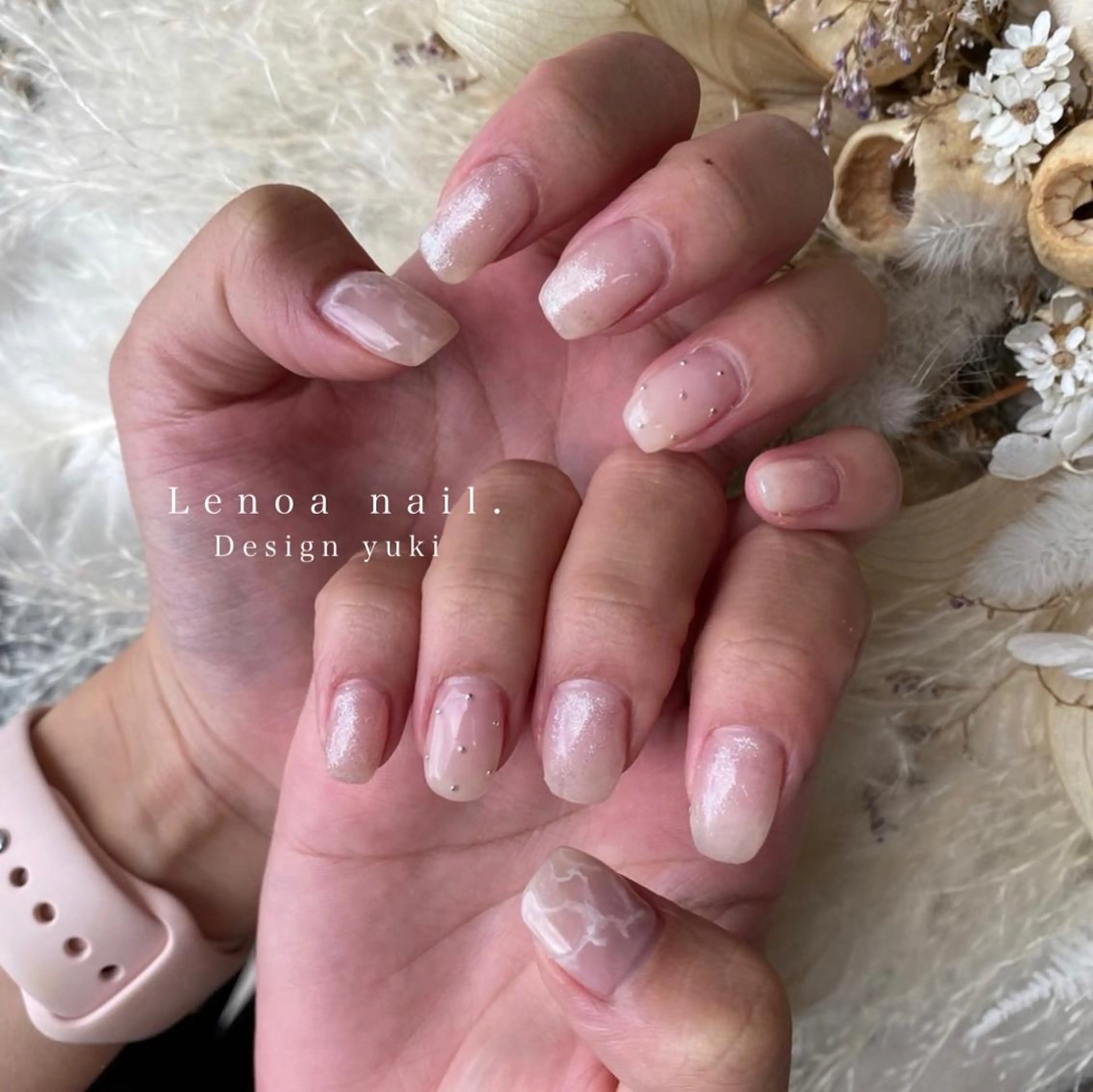 ネイル ハンドネイル Lenoa Yukiのネイルデザイン