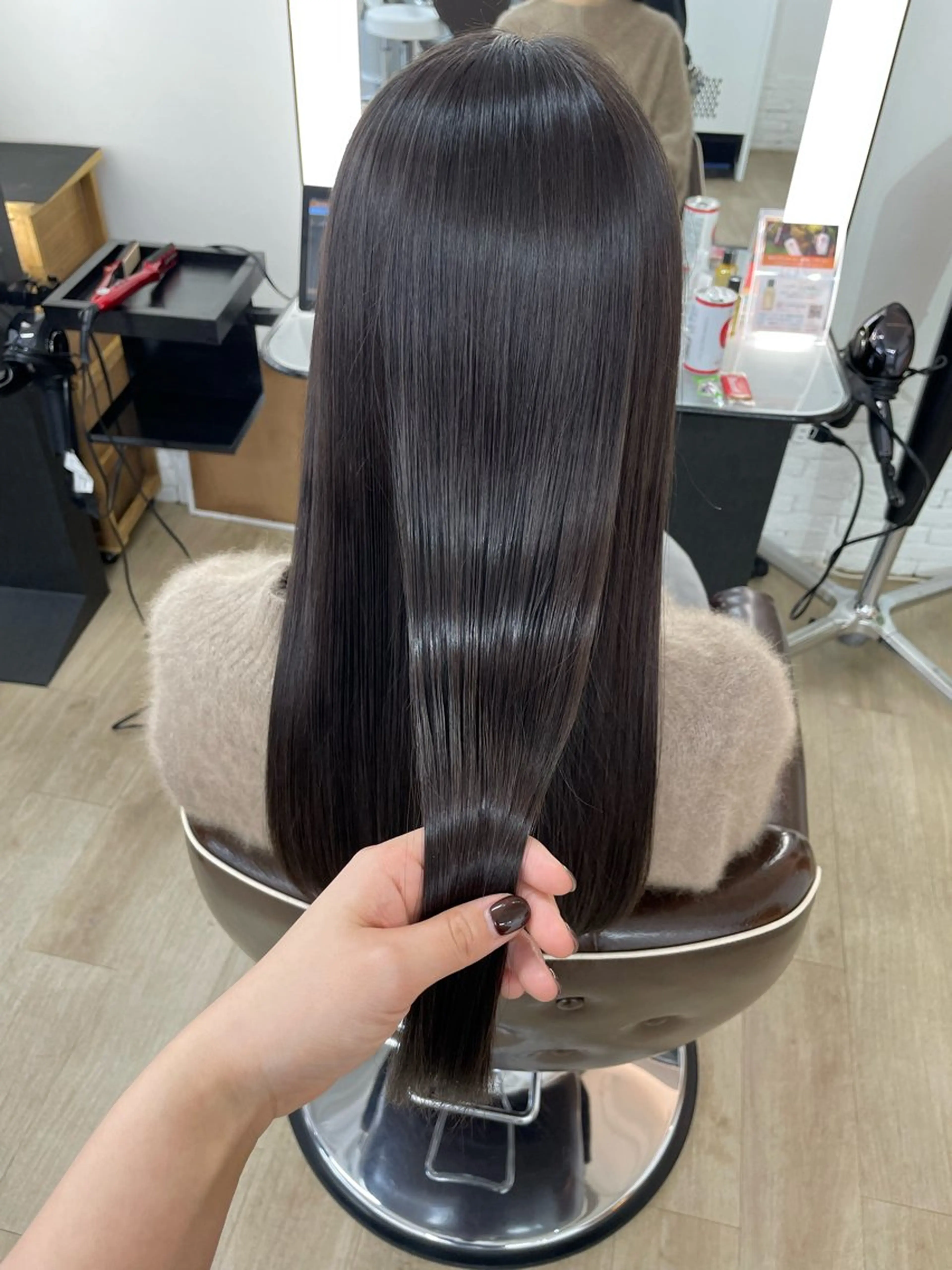 ロング ロング カット トリートメント ✨髪質改善✨原宿 えのもと　はなのヘアスタイル