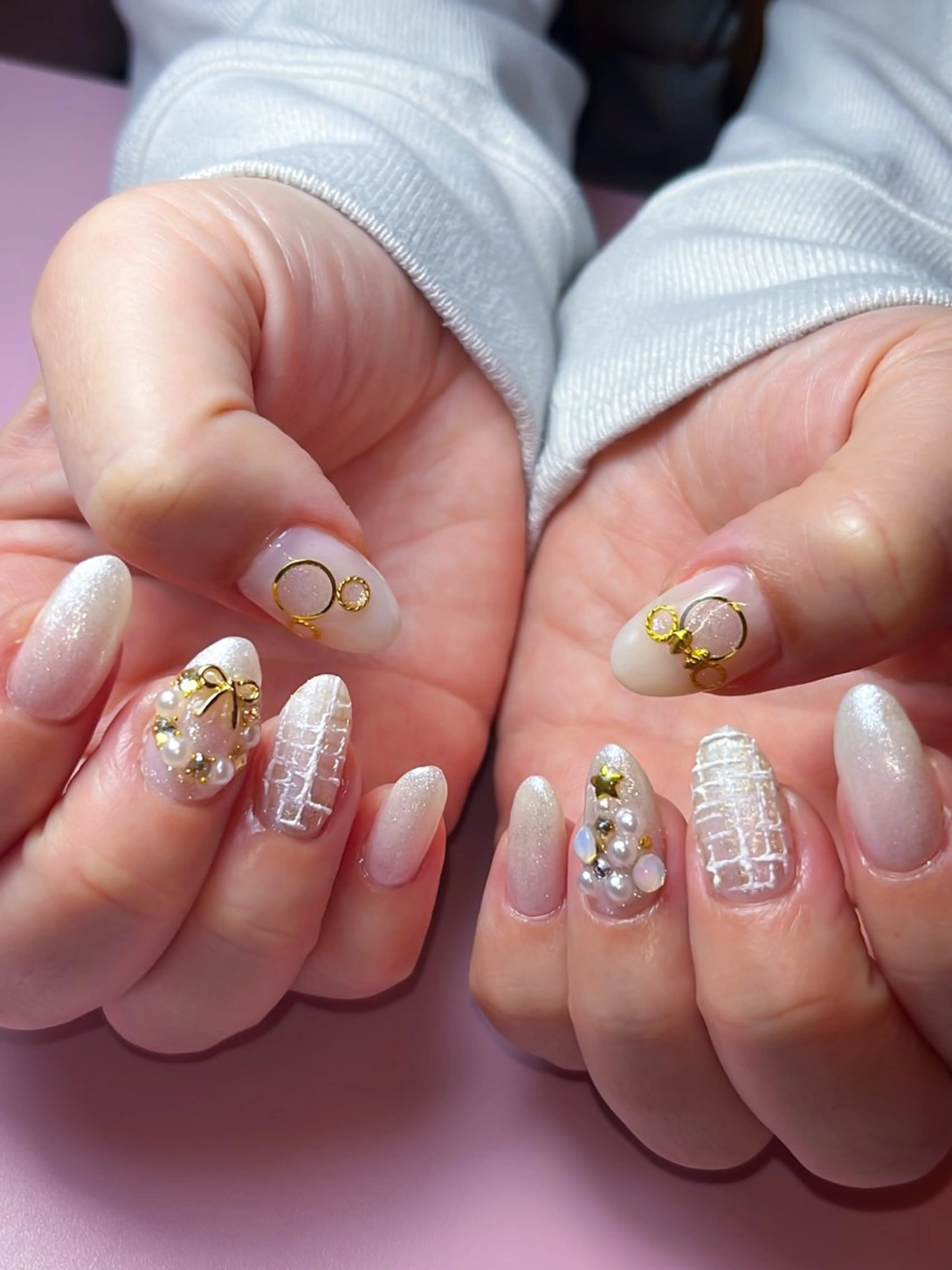 ネイル 持ち込み ハンドネイル ハンドケア ナツインフィニティ ネイルズ（なつ）のネイルデザイン