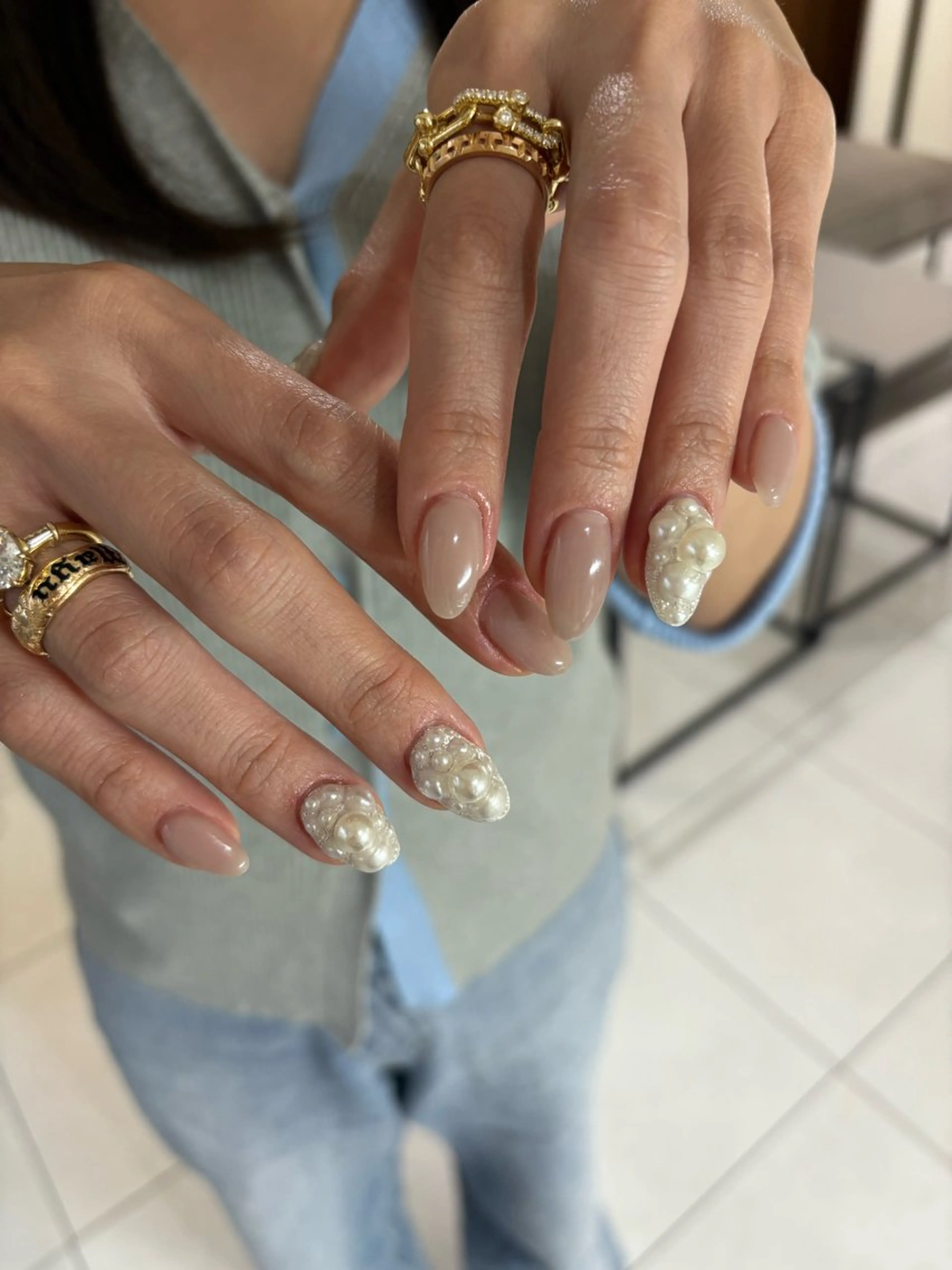 ネイル 持ち込み ハンドネイル ハンドケア Charme. NOBUKOのネイルデザイン