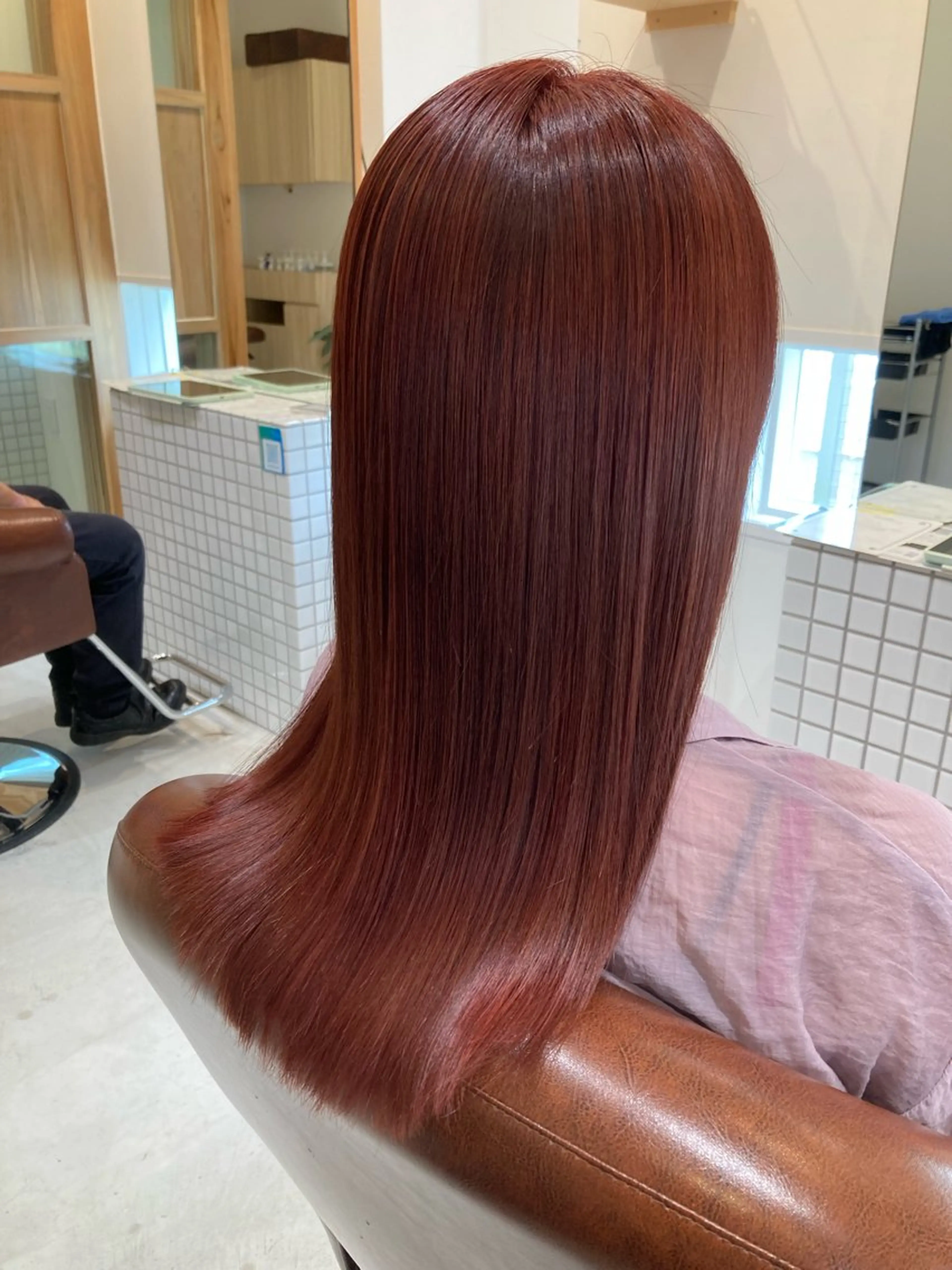 ロング ヘッドスパ 手嶌 彩乃のヘアスタイル