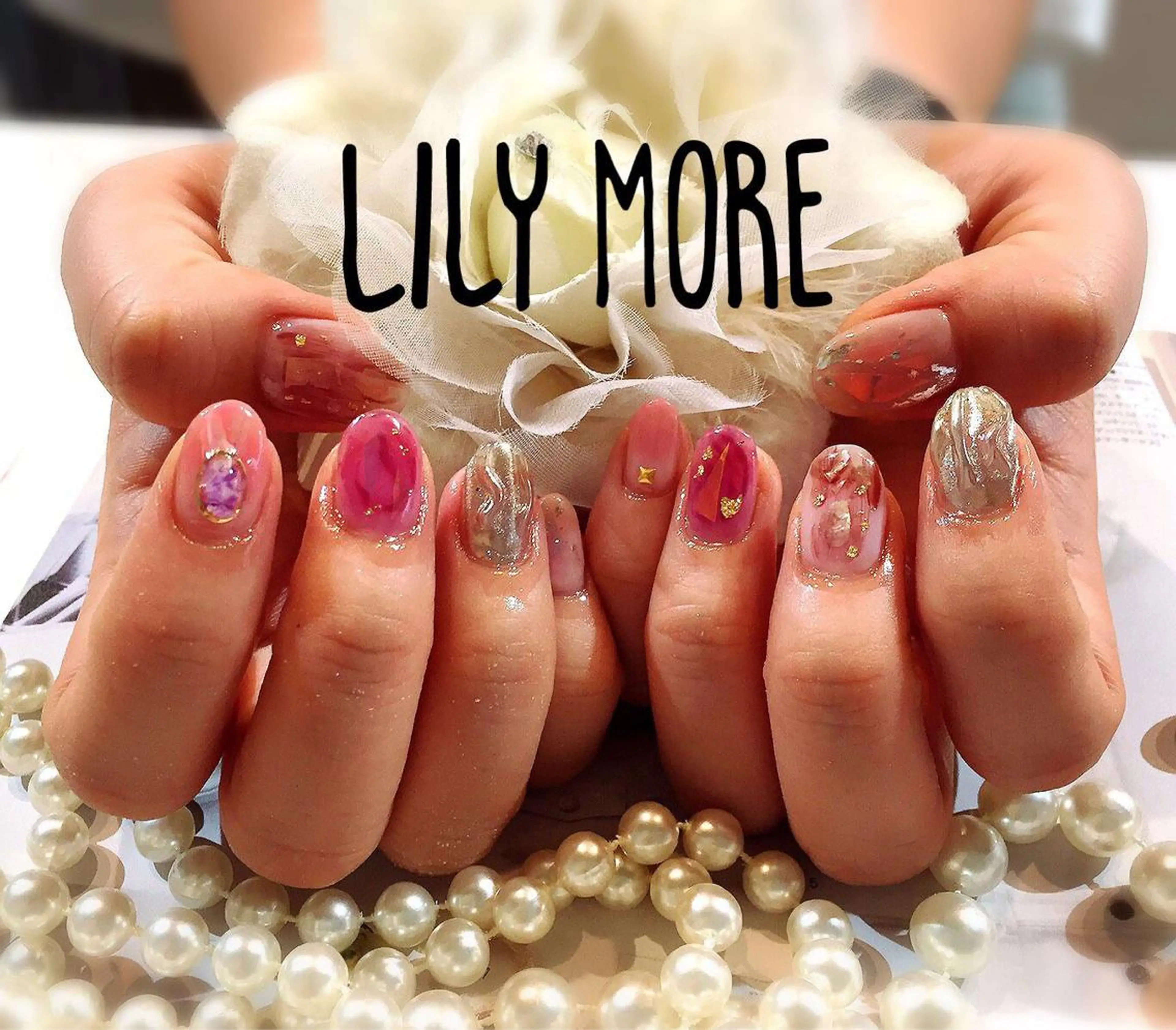 ネイル ニュアンスネイル Lily closetのネイルデザイン