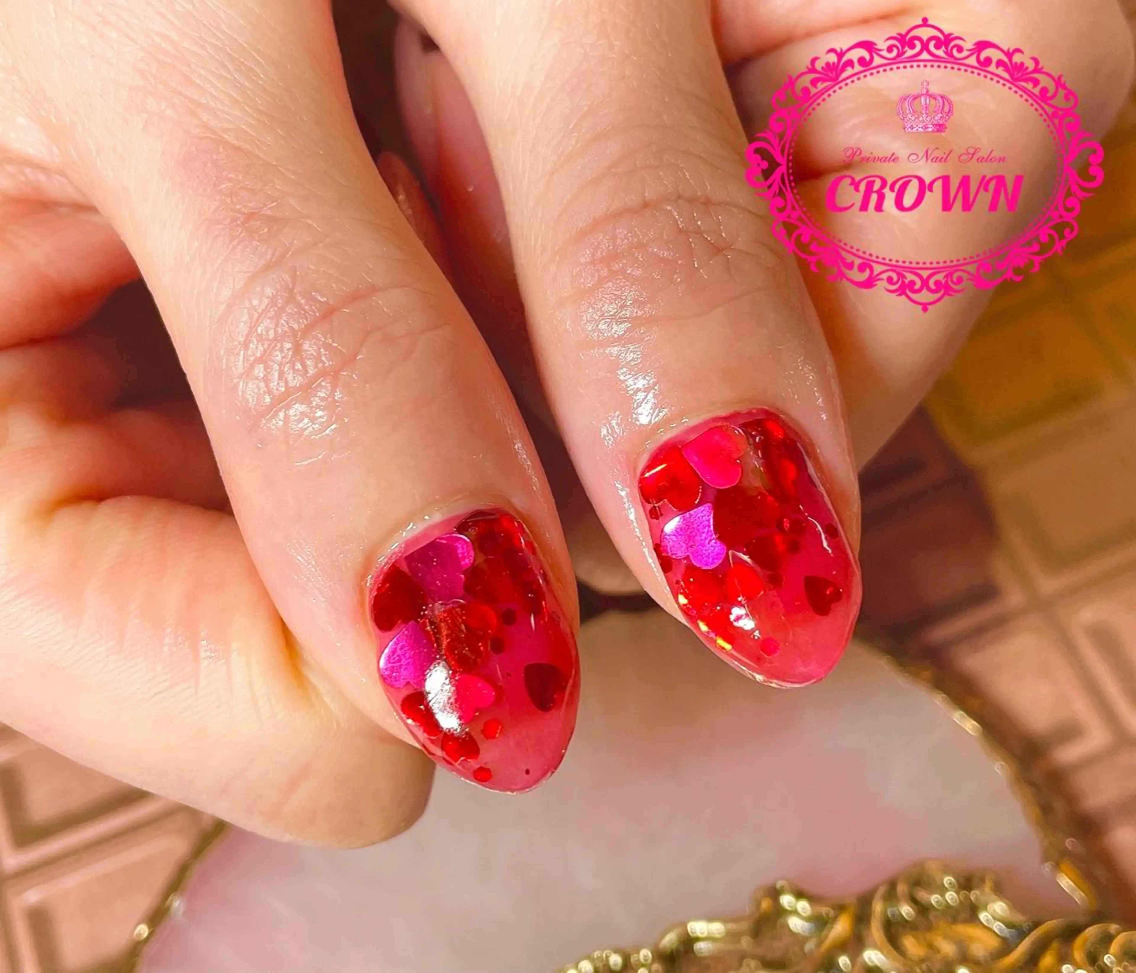 ネイル CROWN プライベートサロンのネイルデザイン
