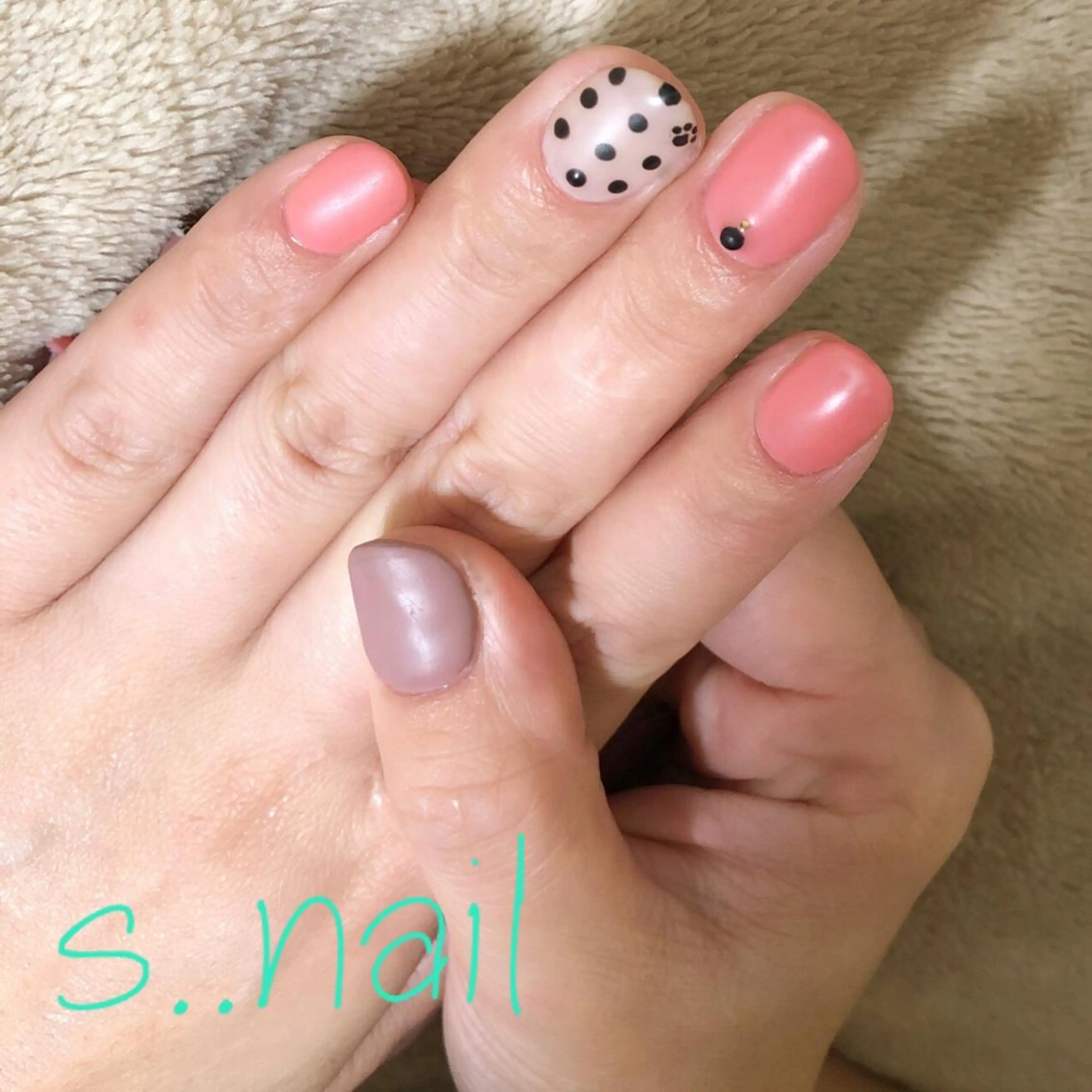 ネイル マットネイル ハンドネイル フットネイル s..nail / MORITAのネイルデザイン