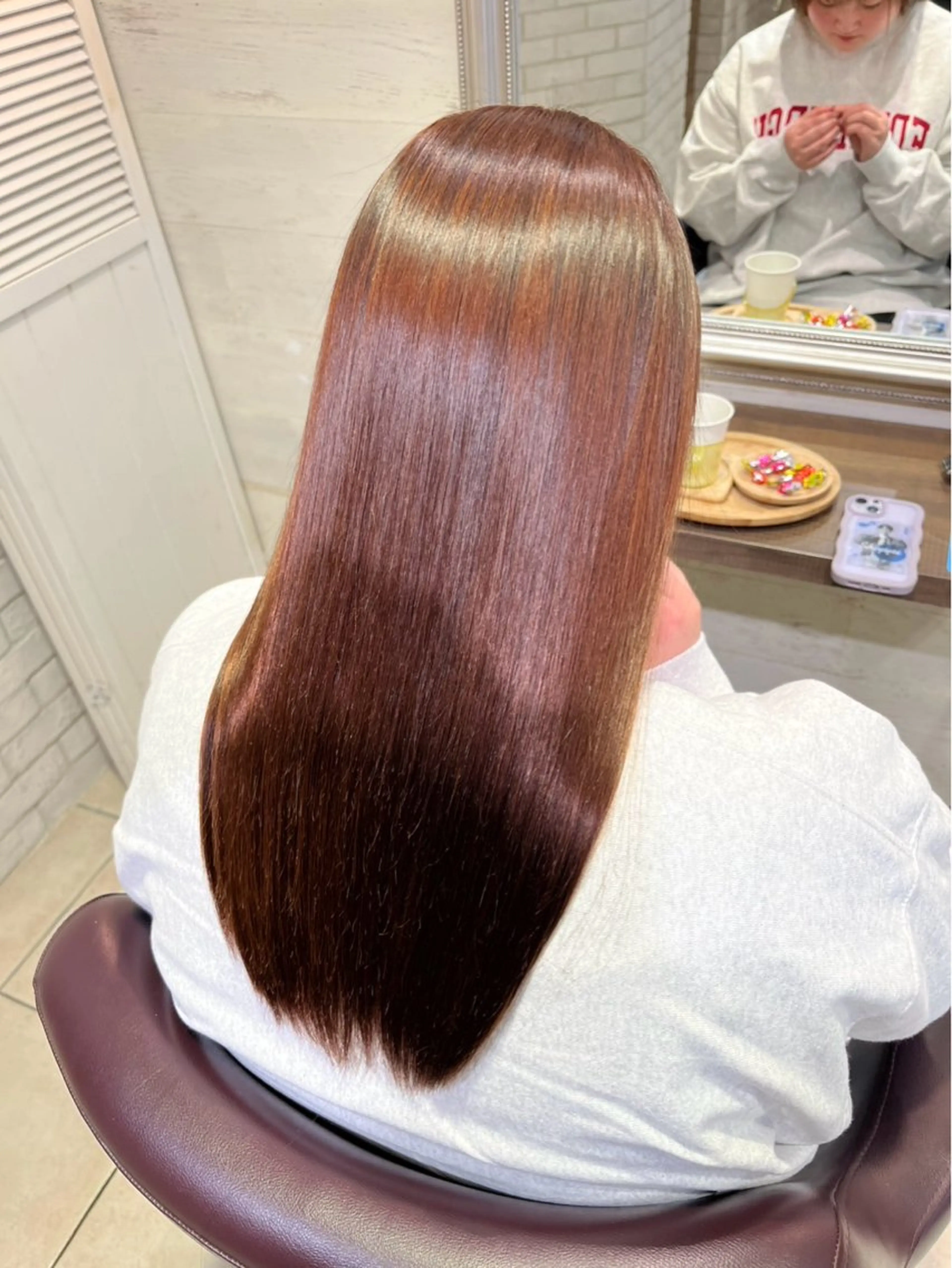 ロング カラー 安井 亮介のヘアスタイル