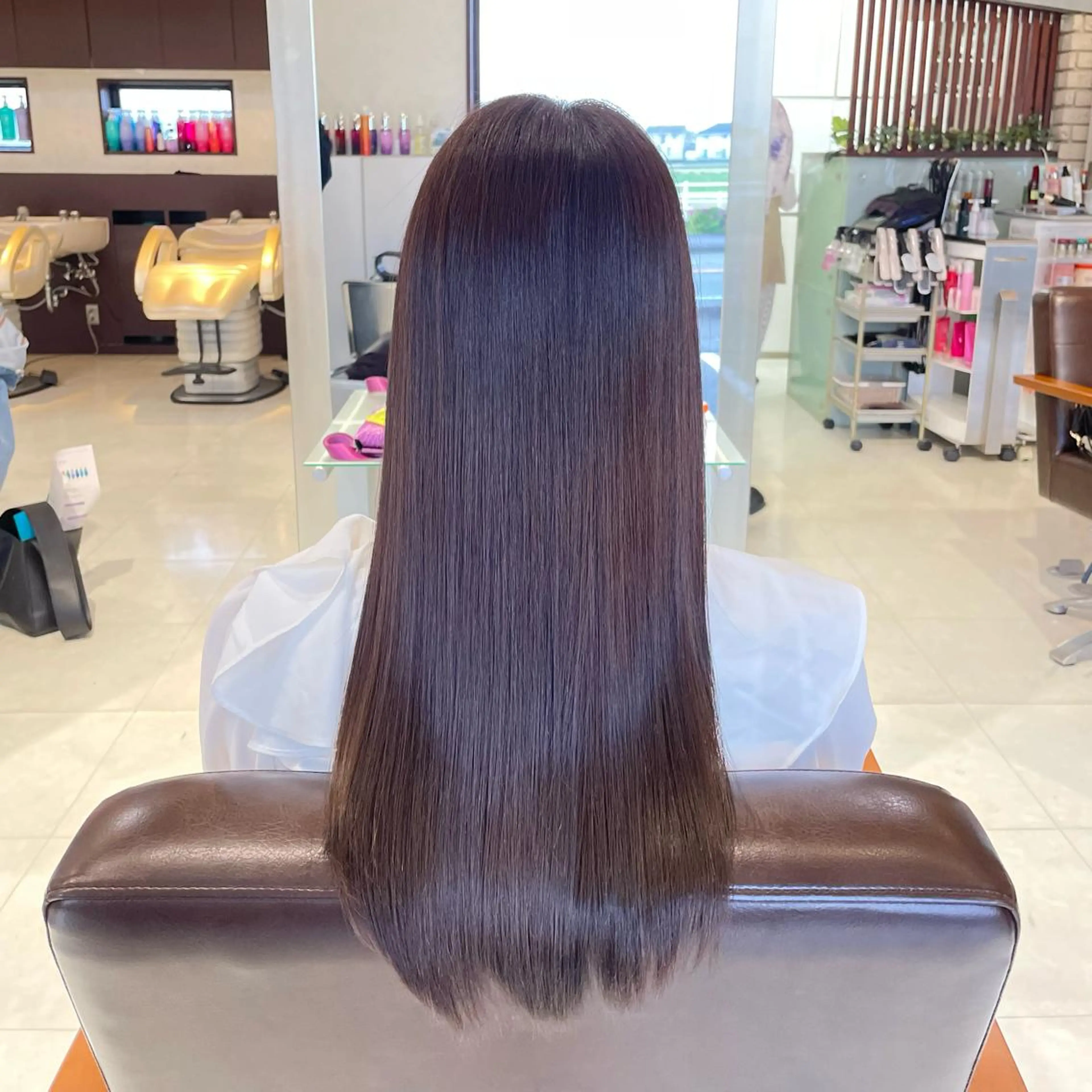 カラー 内藤 藍夏のヘアスタイル