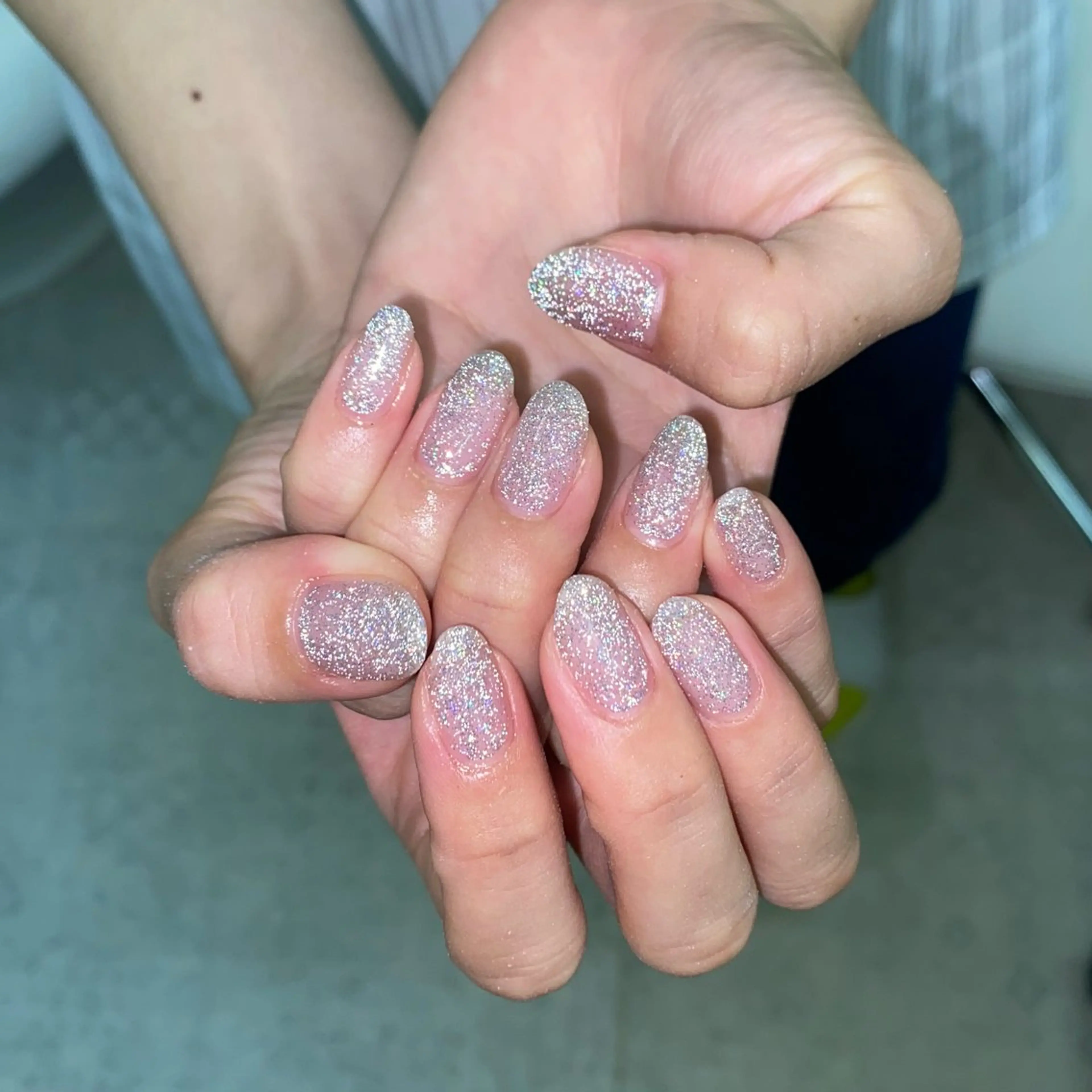 ネイル フラッシュネイル ワンカラーネイル ハンドネイル nail salon muuのネイルデザイン