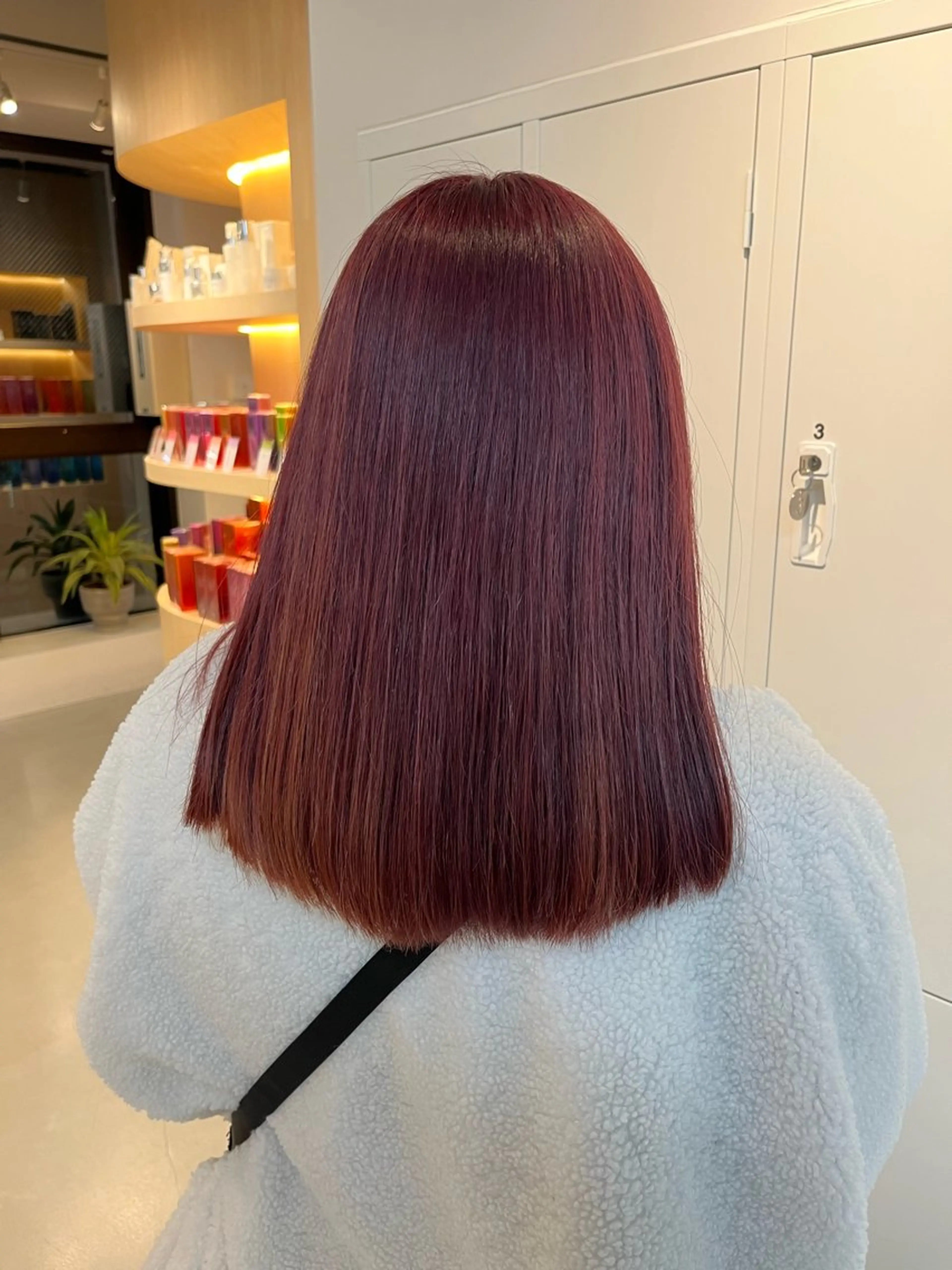 ミディアム 透明感カラー/艶髪/ 高城潤也のヘアスタイル