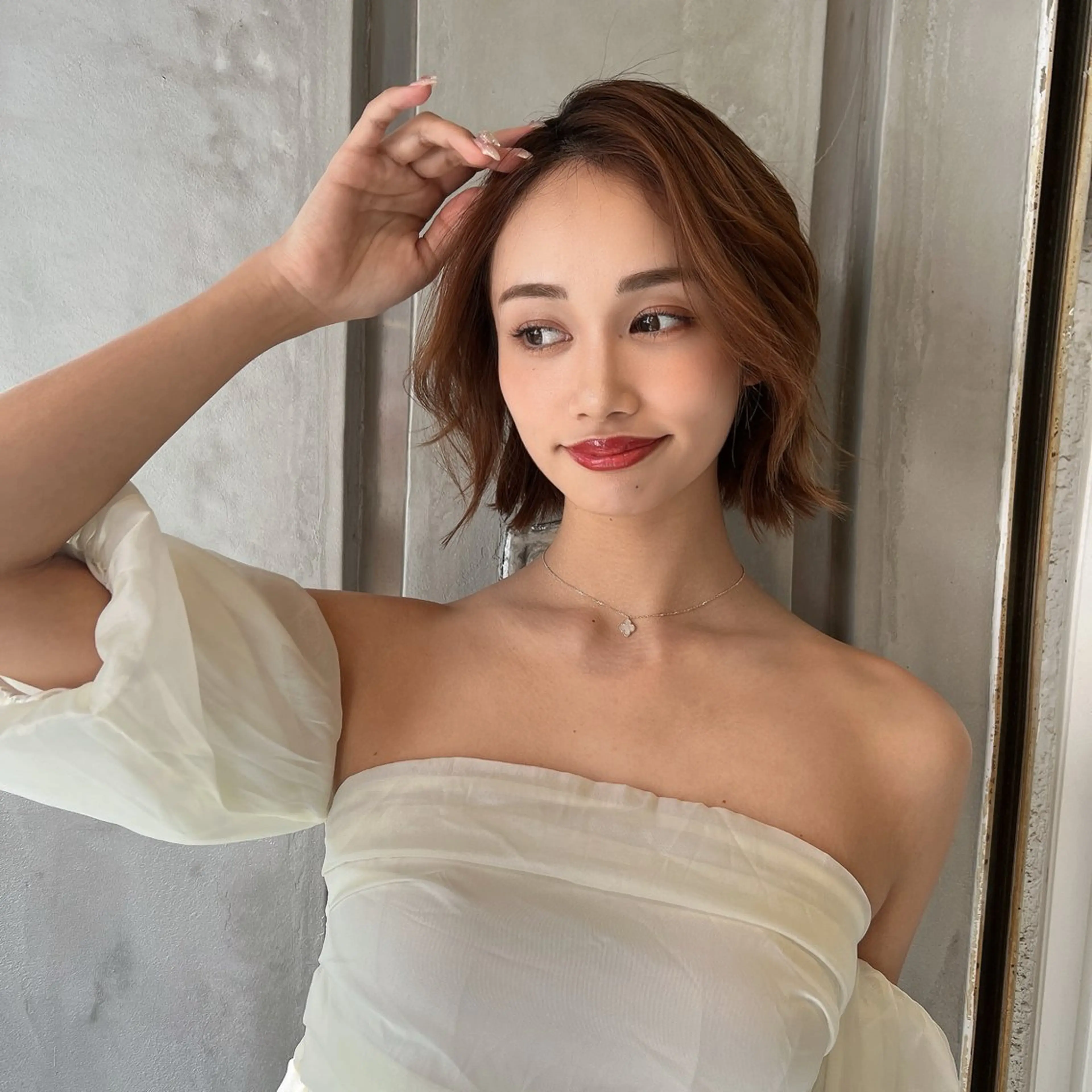 ショート カラー 💎透明感カラー特化 💎TAISEIのヘアスタイル