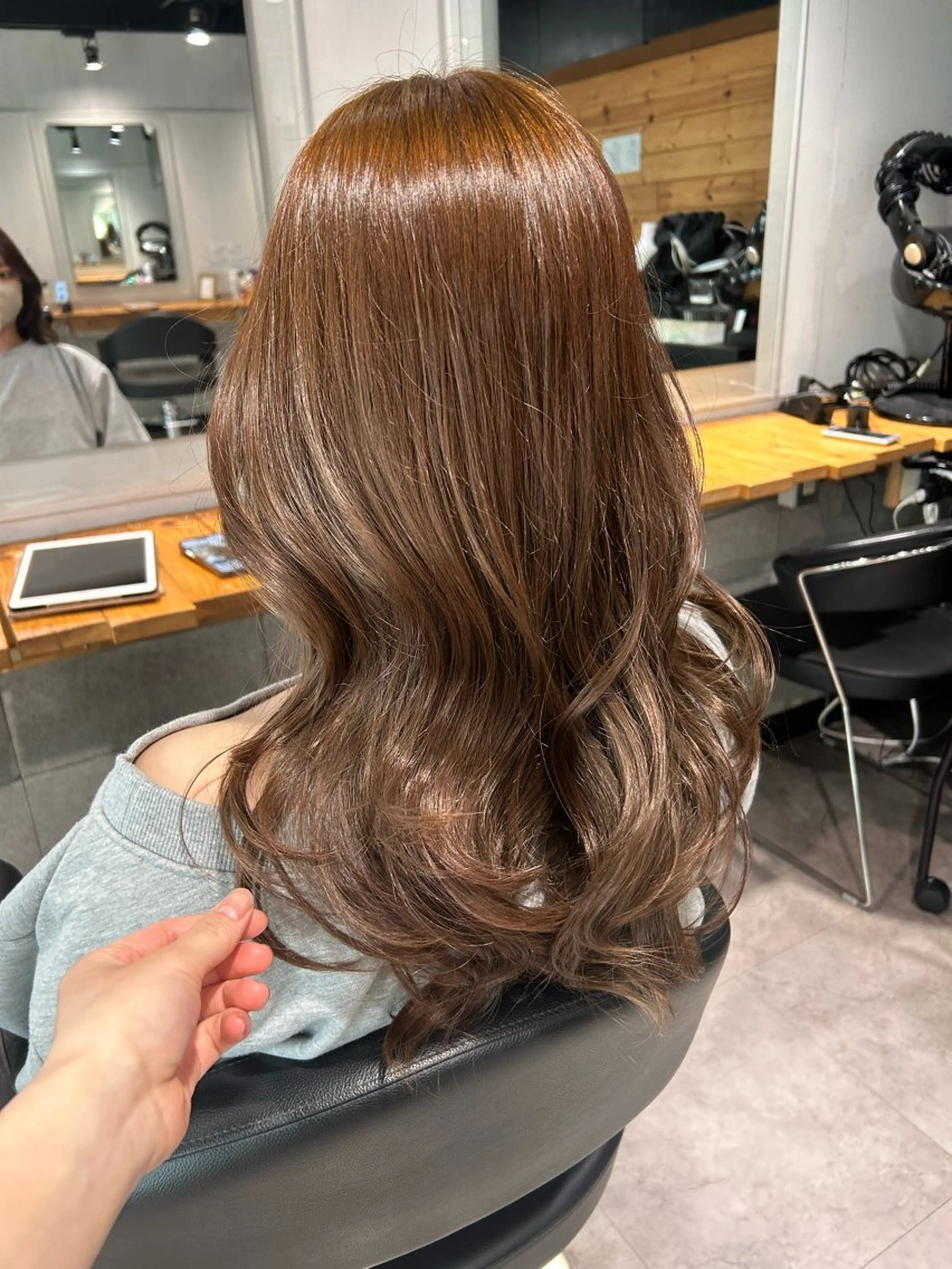 ロング ヘアカラー ヘッドスパ 韓国Style♡ Nanami🇰🇷のヘアスタイル