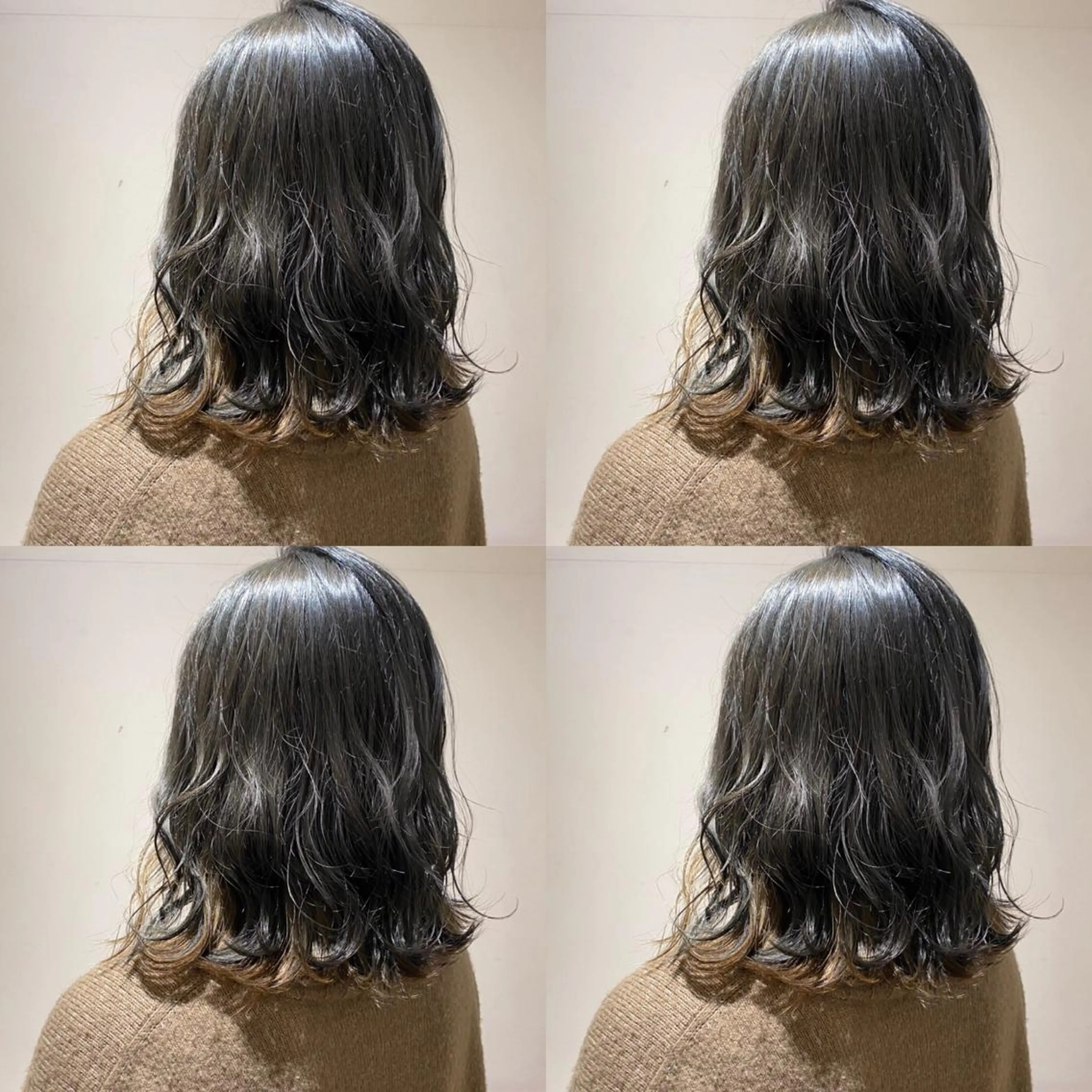 ミディアム カラー レイヤー×髪質改善 マネージャー安藤光司のヘアスタイル