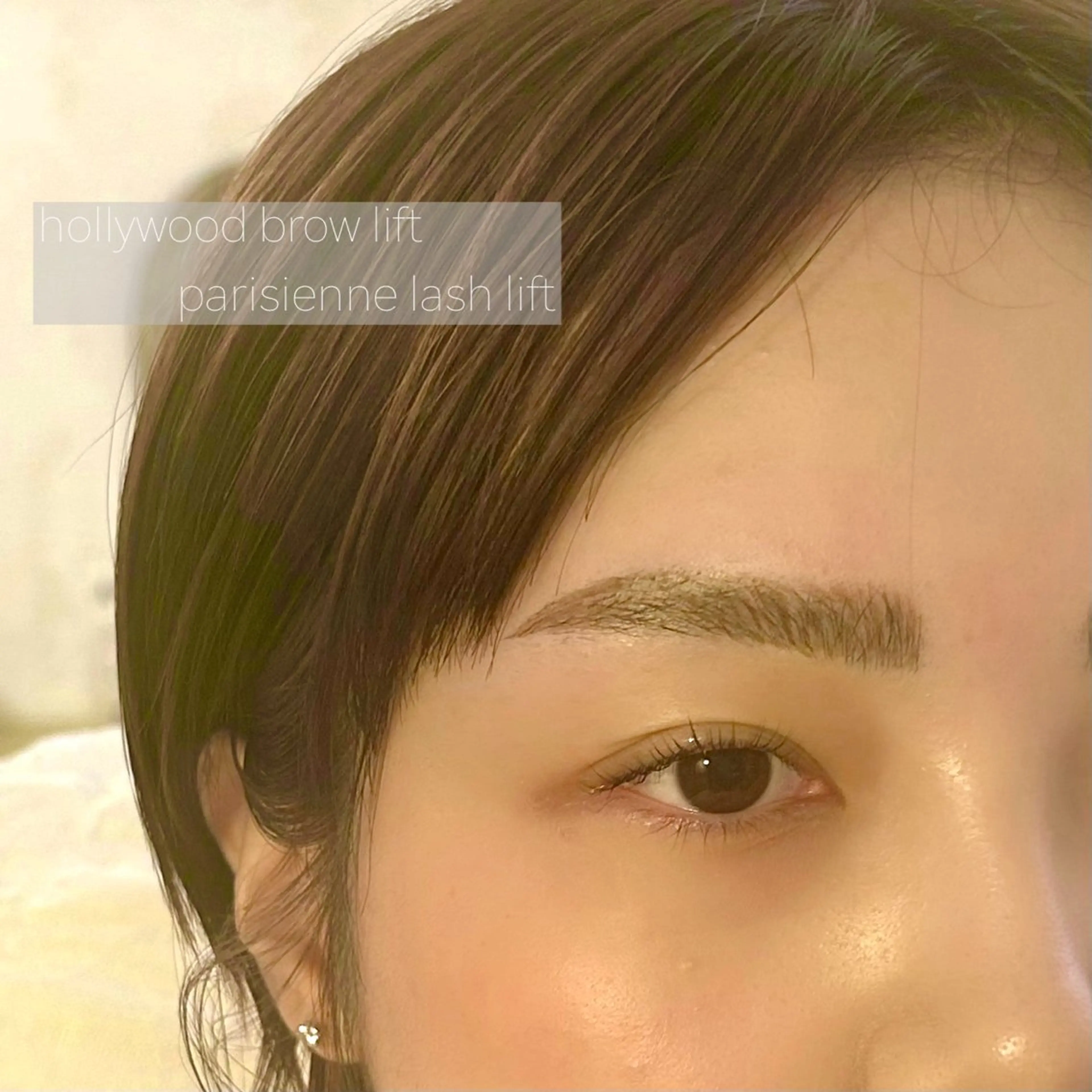 アイブロウ ハリウッドブロウリフト GO TODAY SHAiRE SALON Vellmie店所属・吉祥寺kasumi 🌛eye/browのマツエク・マツパデザイン