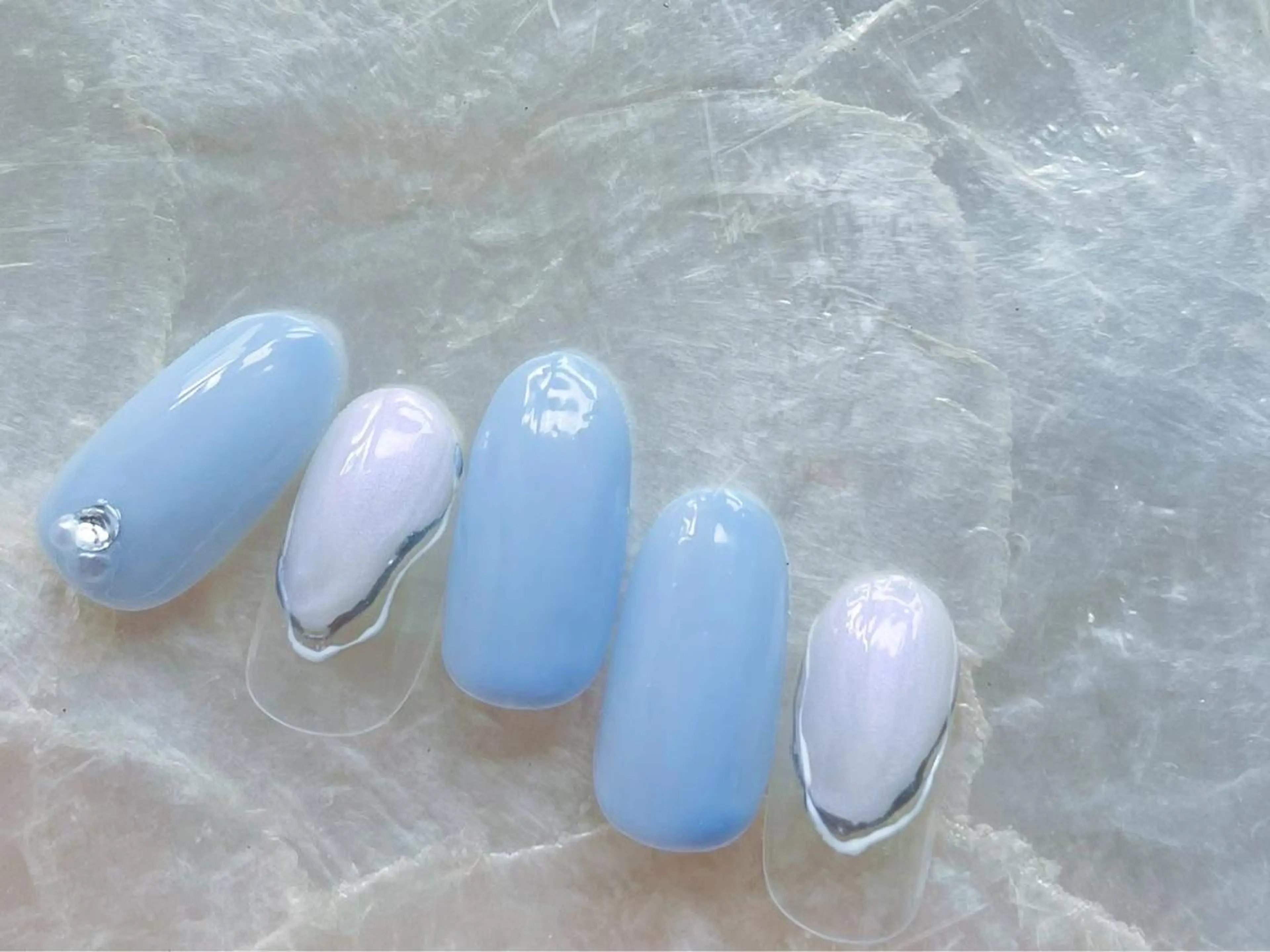 ネイル フットネイル ジェルネイル メンズネイル ワンカラーネイル パラジェル kiki nail たまプラーザのネイルデザイン