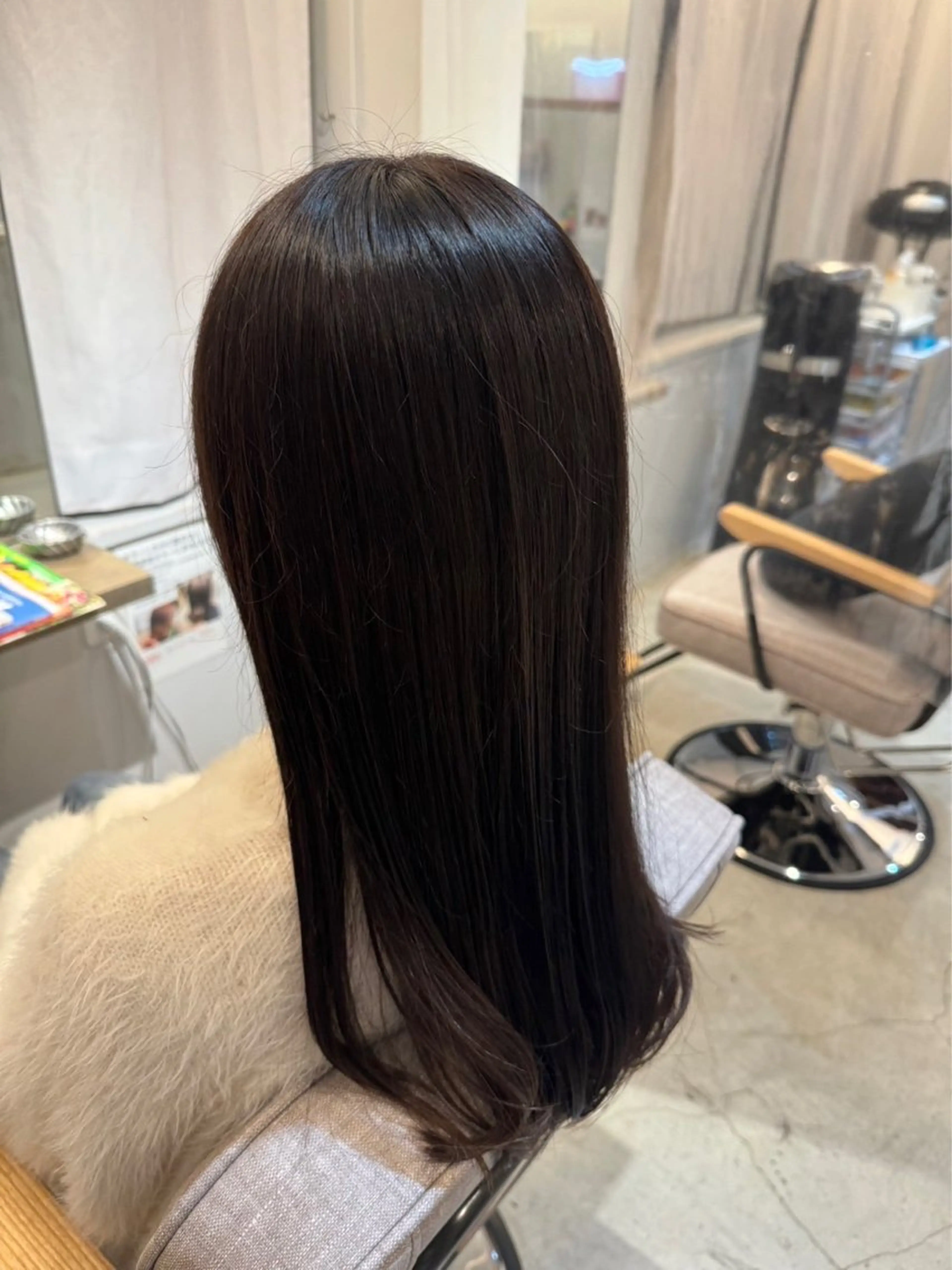 🫧平日限定🫧　🌟縮毛矯正モデル募集🌟　⚠️記載ありの写真