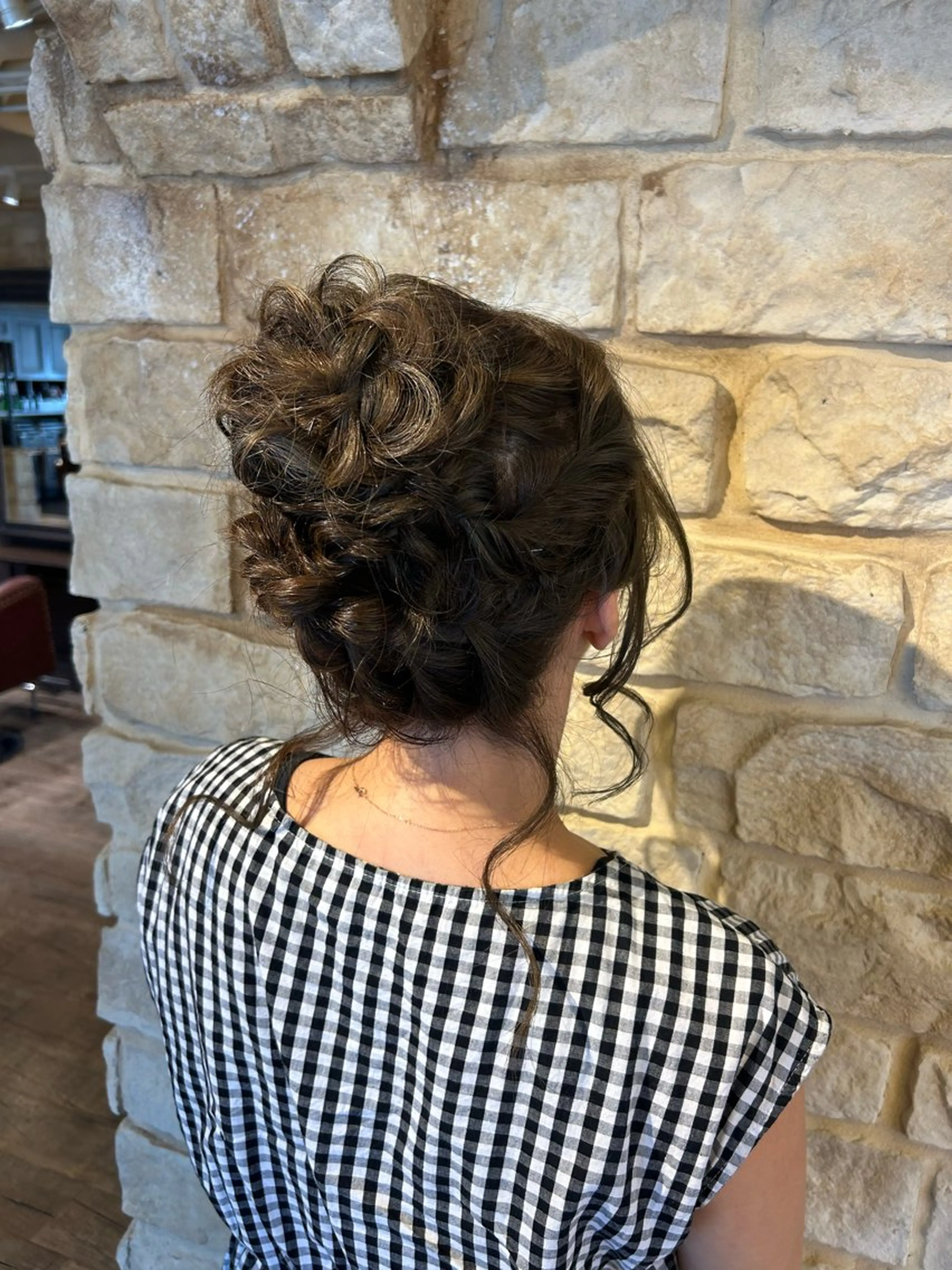 ヘアアレンジ Mei /オリーブ カラー/アレンジのヘアスタイル