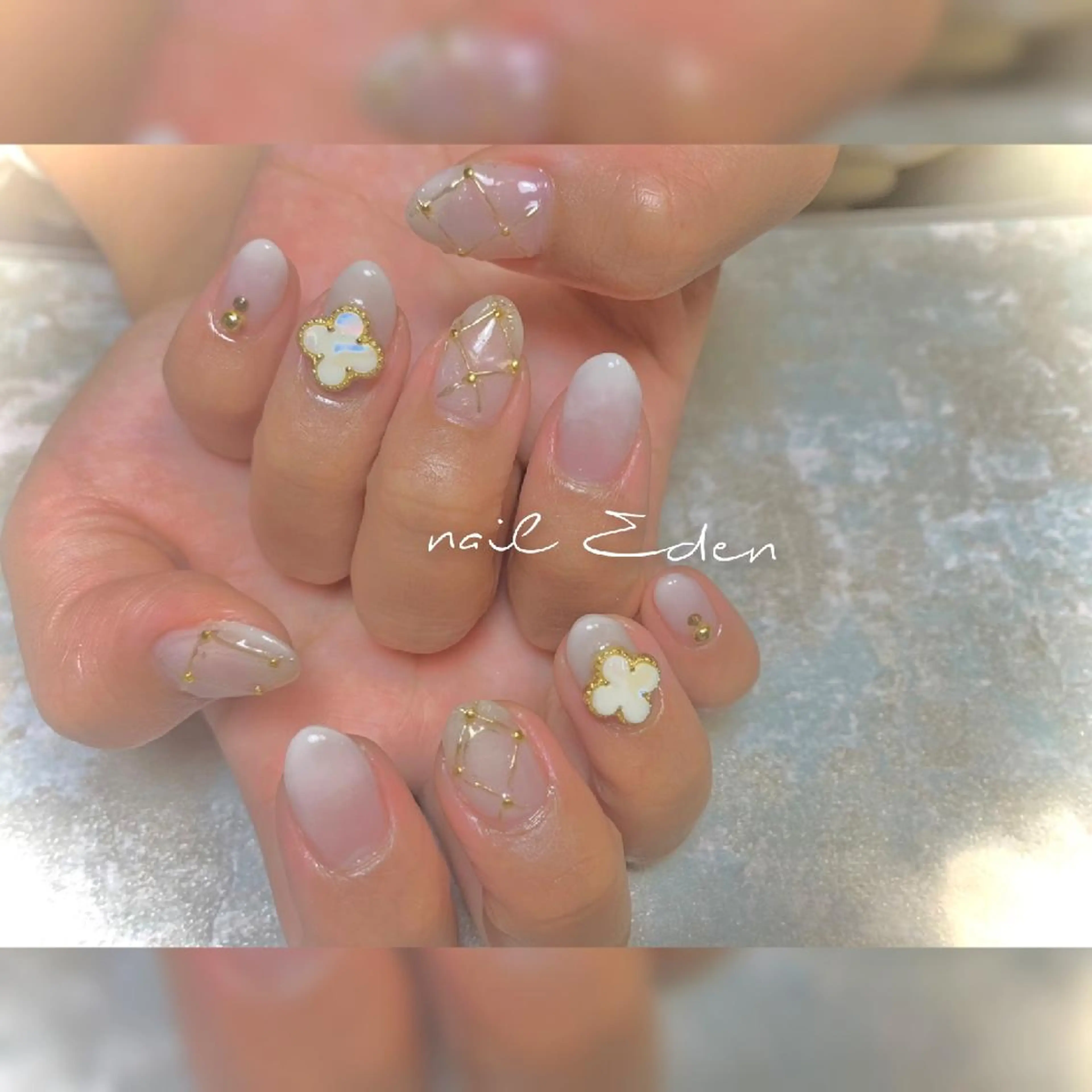 ネイル 持ち込み ハンドネイル ハンドケア Eden　private nail saron所属・Eden ♾️のネイルデザイン