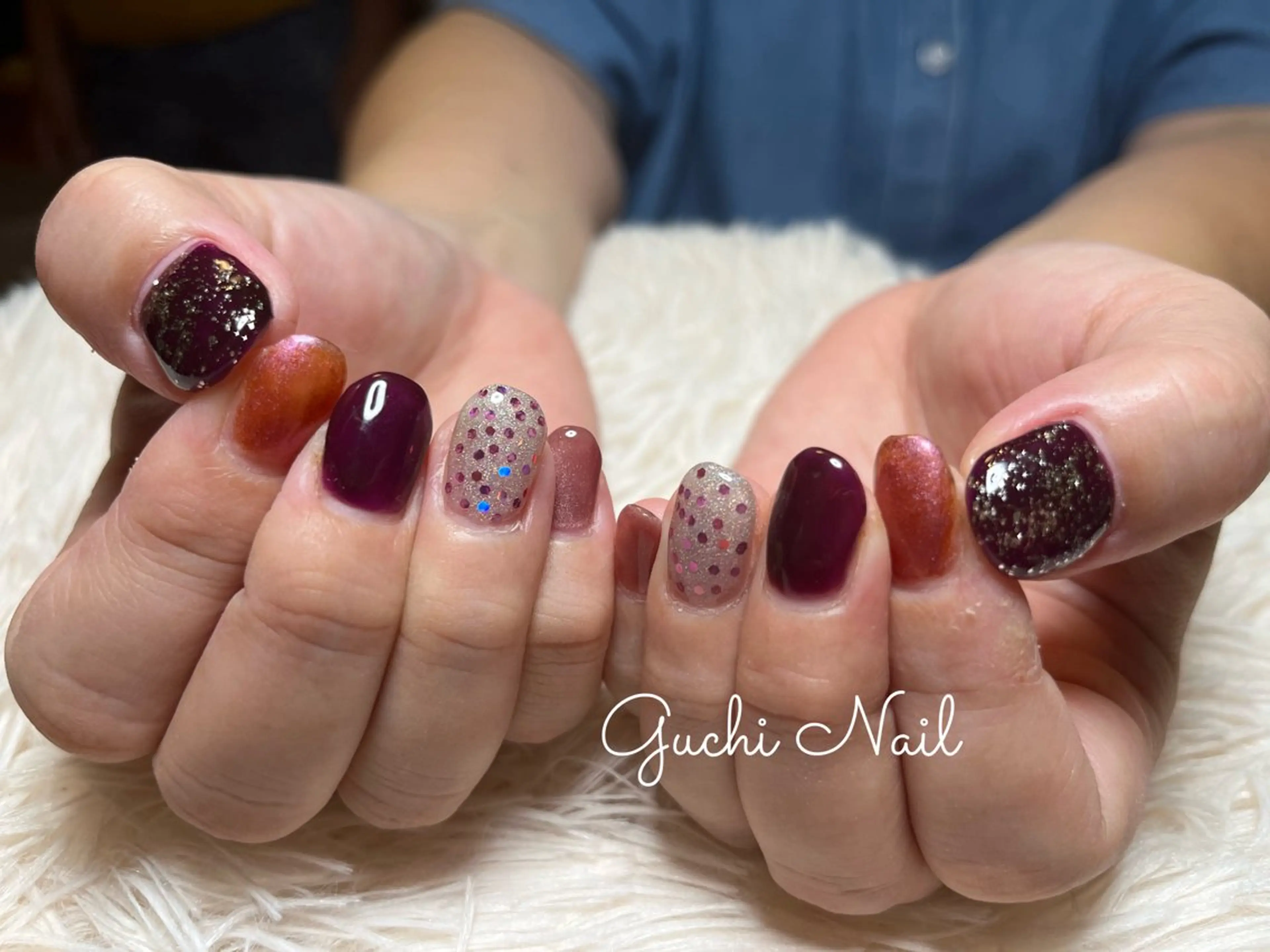 ネイル 大島 さやかのネイルデザイン