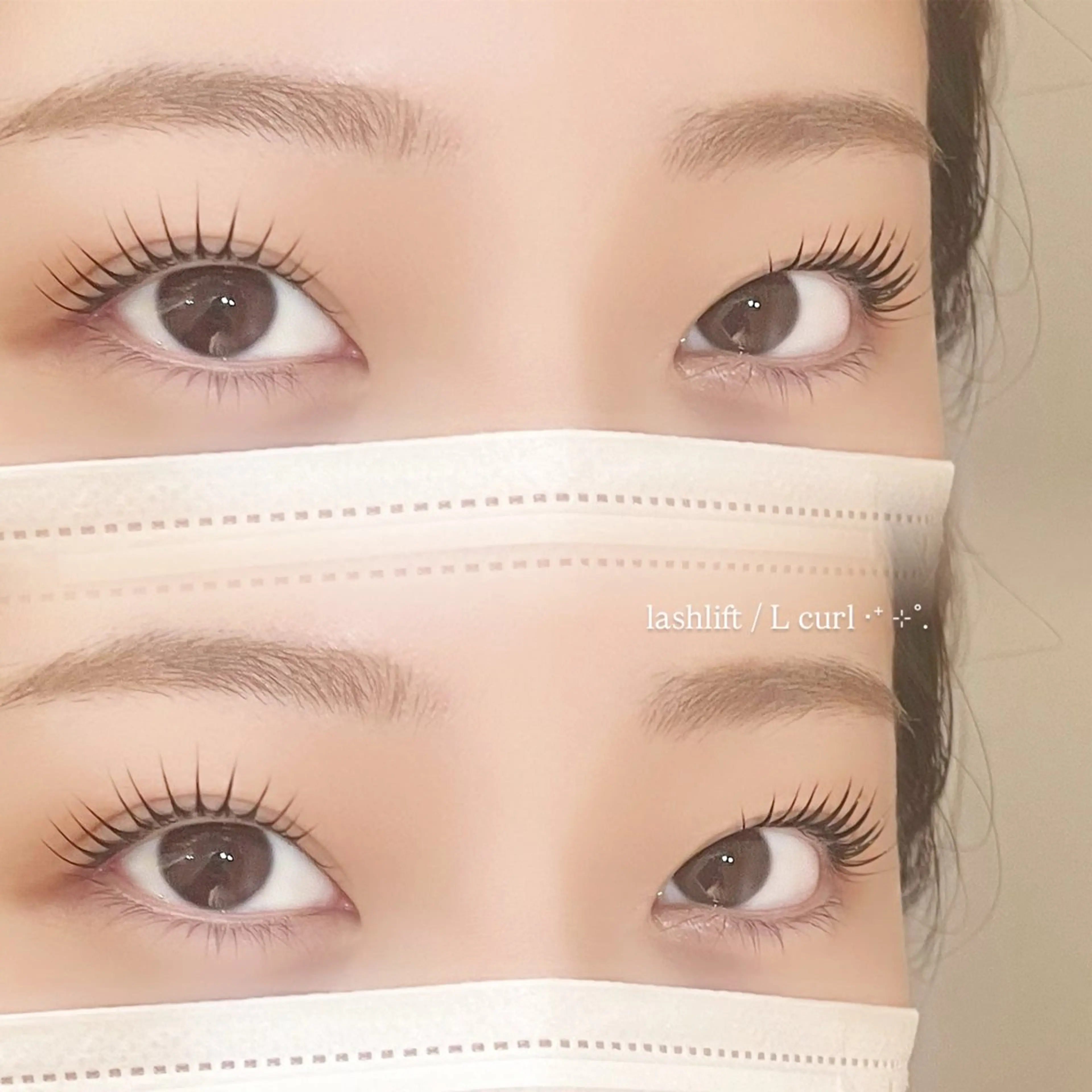 まつげパーマ上♡（美容液コーティング付き）《BANHADAロッド🇰🇷+550円》の写真