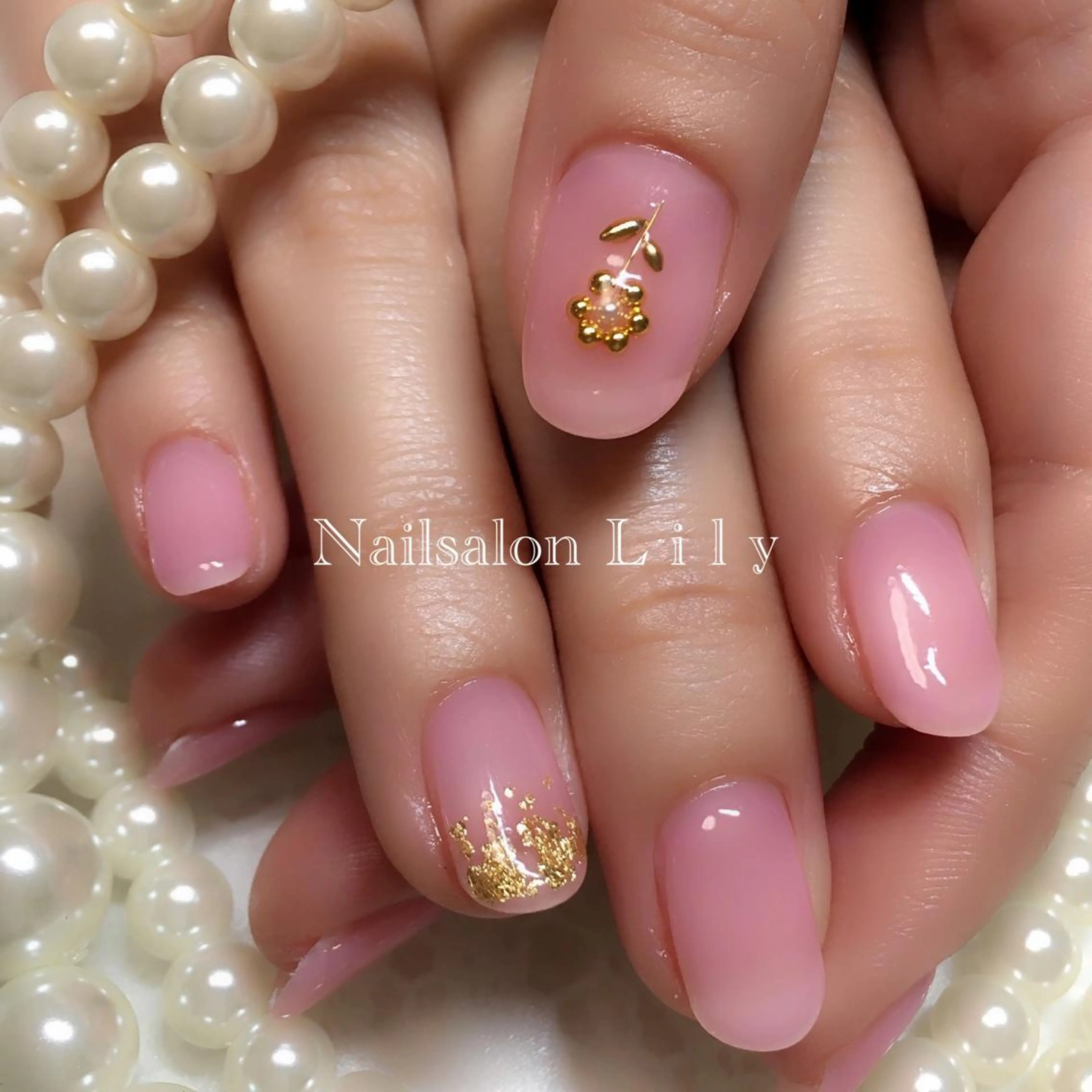 ネイル アートネイル ワンカラーネイル Nailsalon Lilyのネイルデザイン