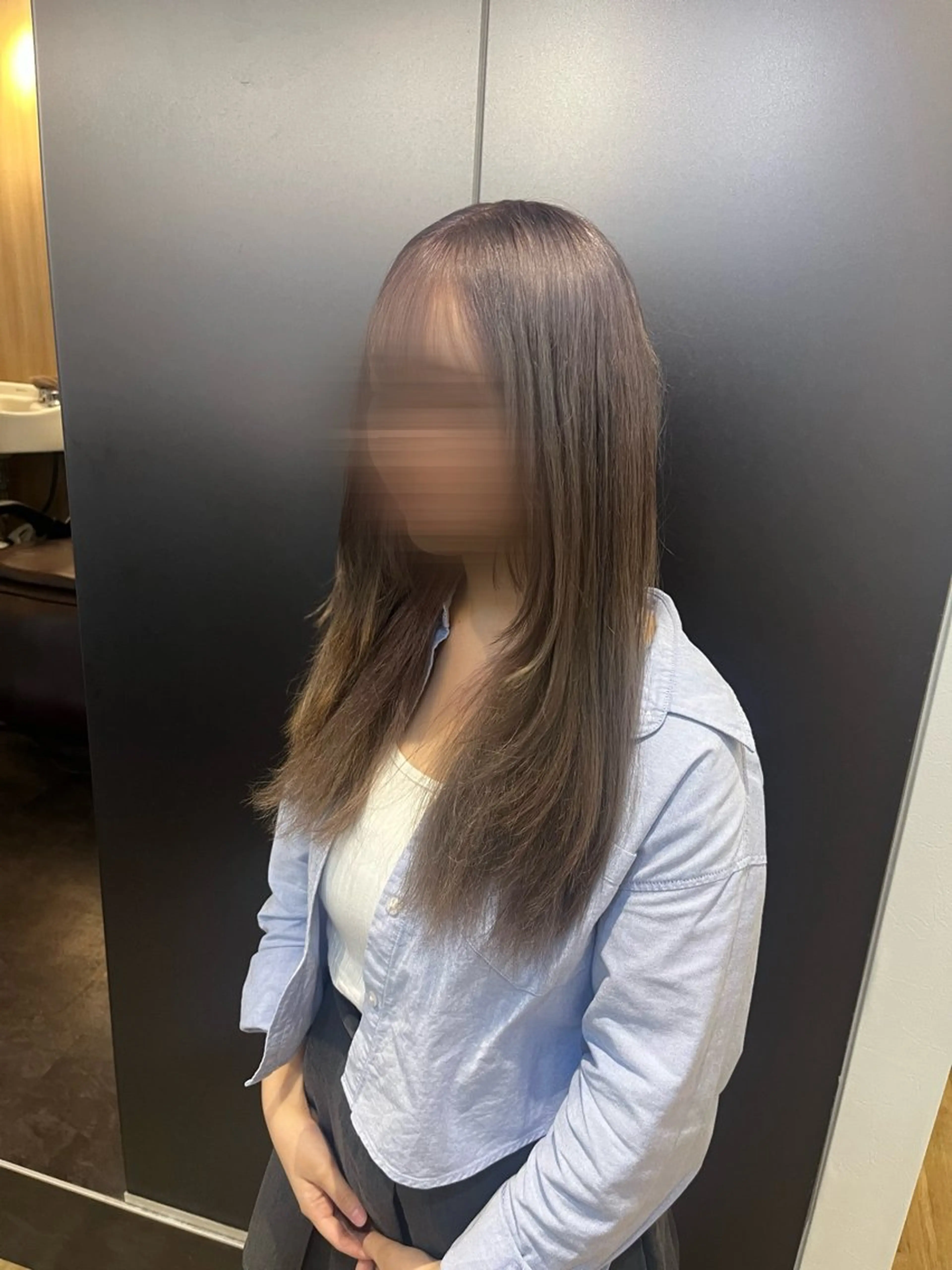 ロング カラー グレージュ ヘアカラー 💖トレンド春夏 カラー💖FUTAのヘアスタイル