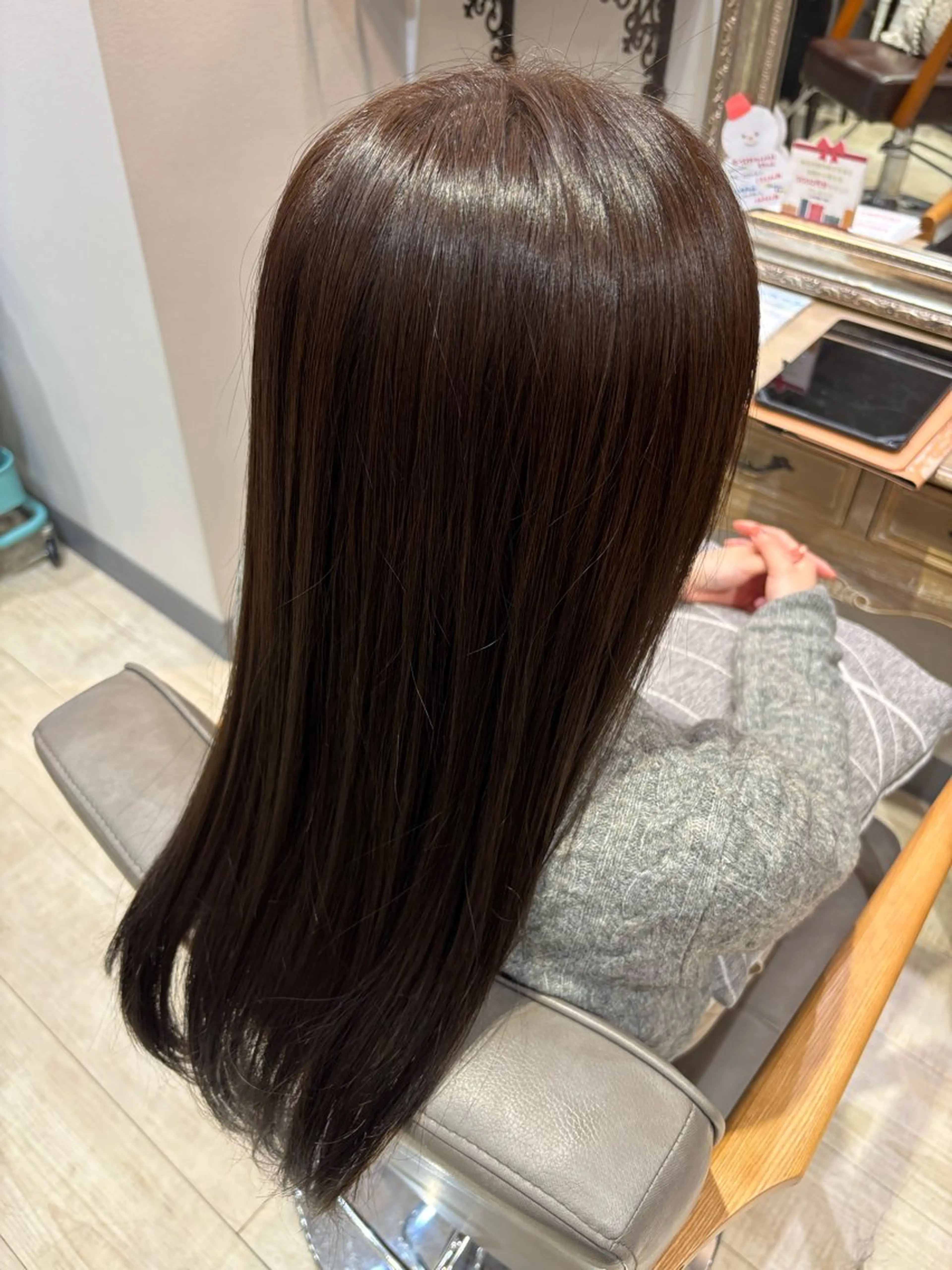 セミロング 🫧Ayumu🫧 透明感カラー/春日のヘアスタイル