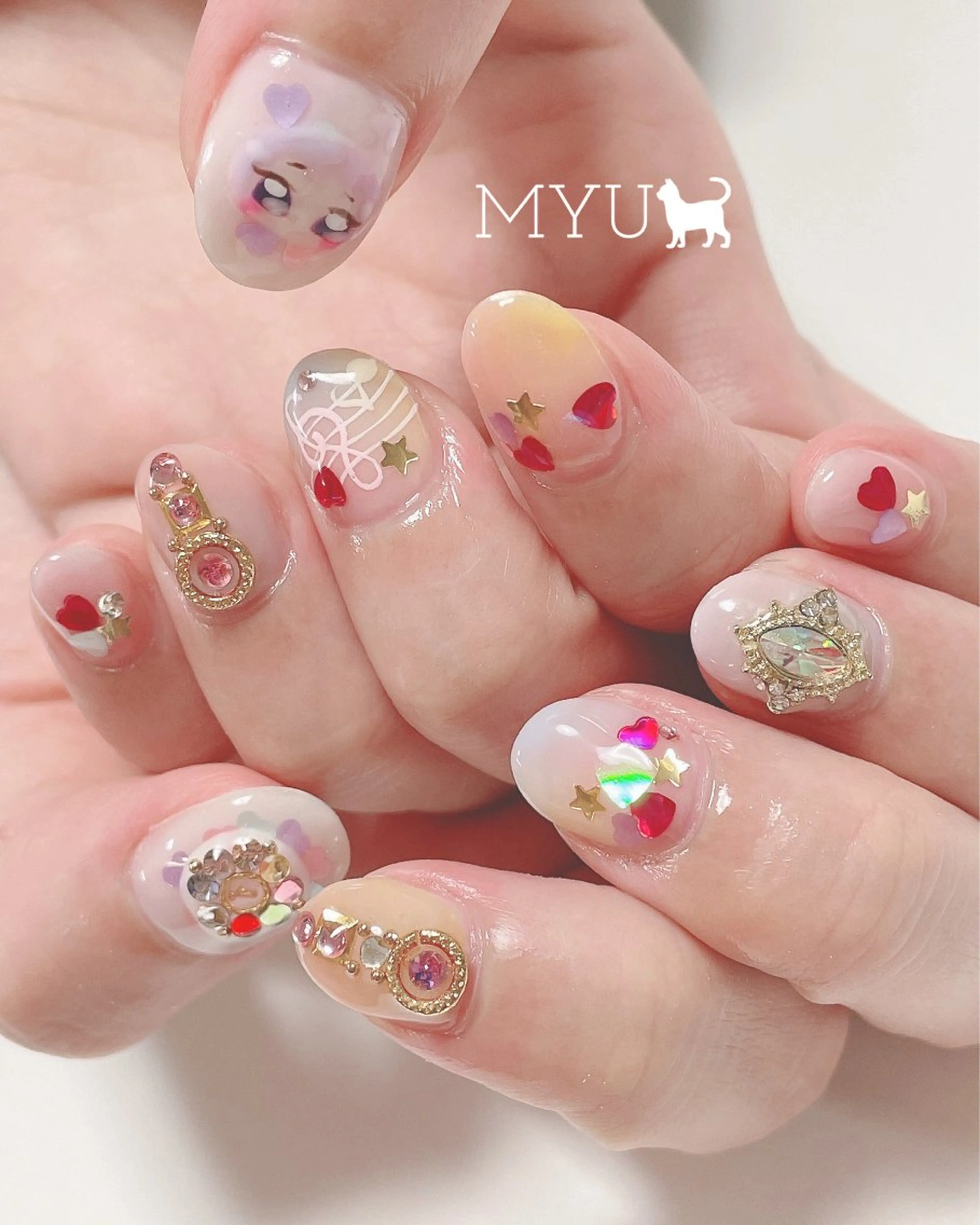 ネイル ハンドネイル nail salon MYUのネイルデザイン